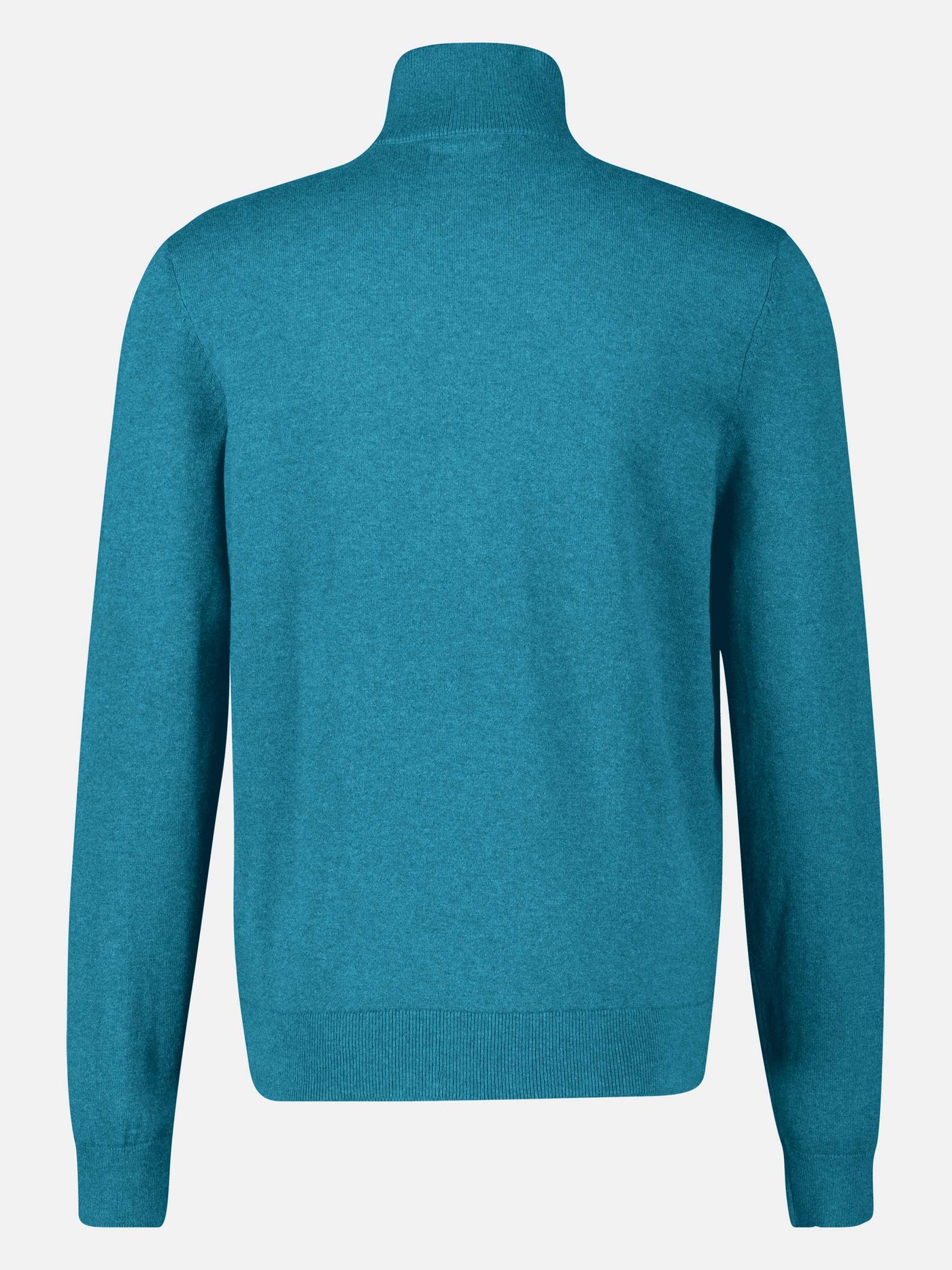 Flachstrickpullover mit Troyerkragen - LERROS