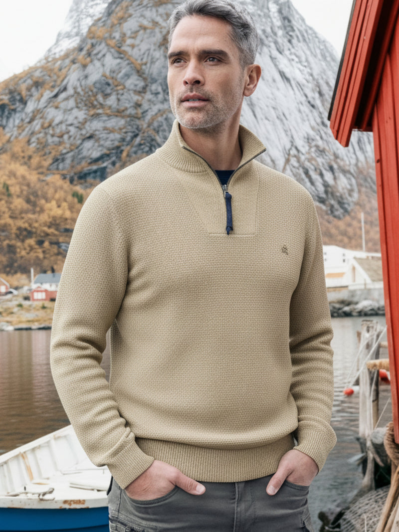 Herren Stricktroyer in Twist-Struktur - LERROS