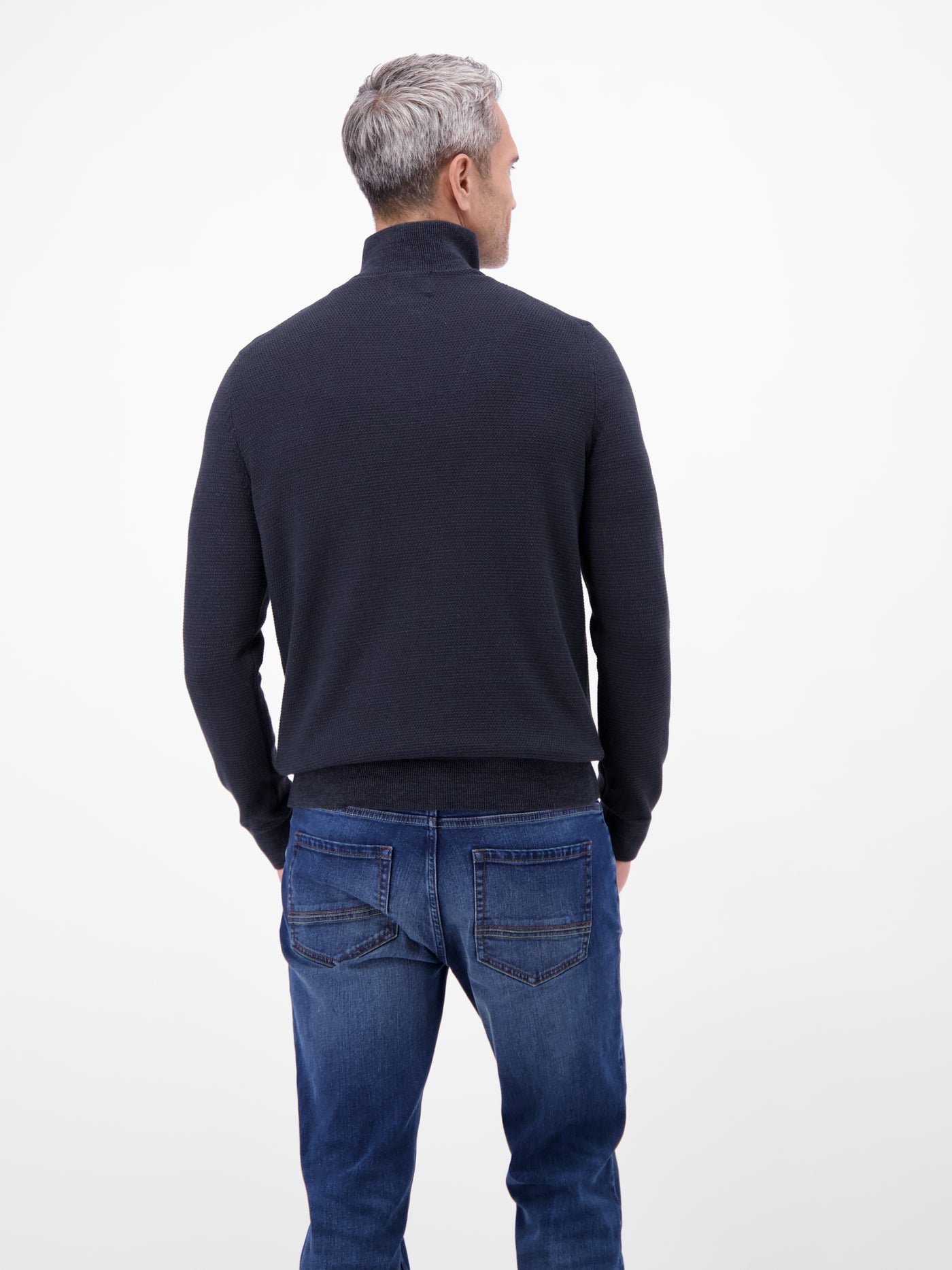 Herren Stricktroyer in Twist-Struktur - LERROS