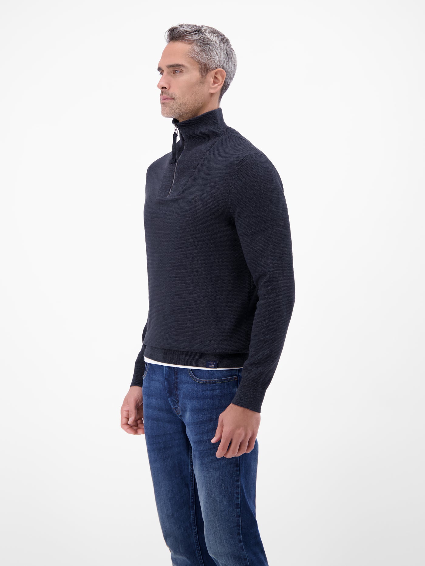 Herren Stricktroyer in Twist-Struktur - LERROS