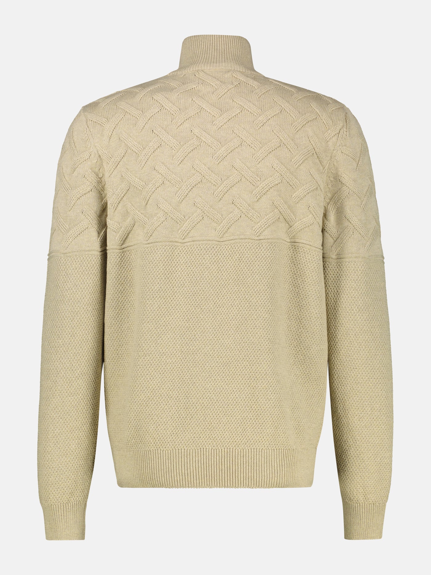 Herren-Troyer mit Jacquardmuster - LERROS