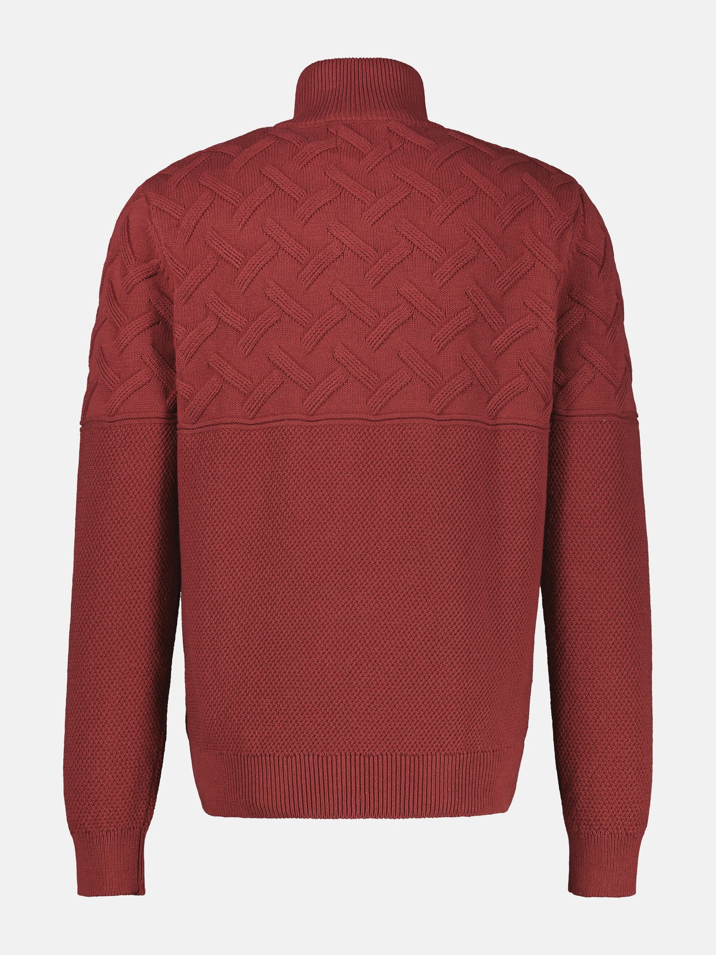 Herren-Troyer mit Jacquardmuster - LERROS