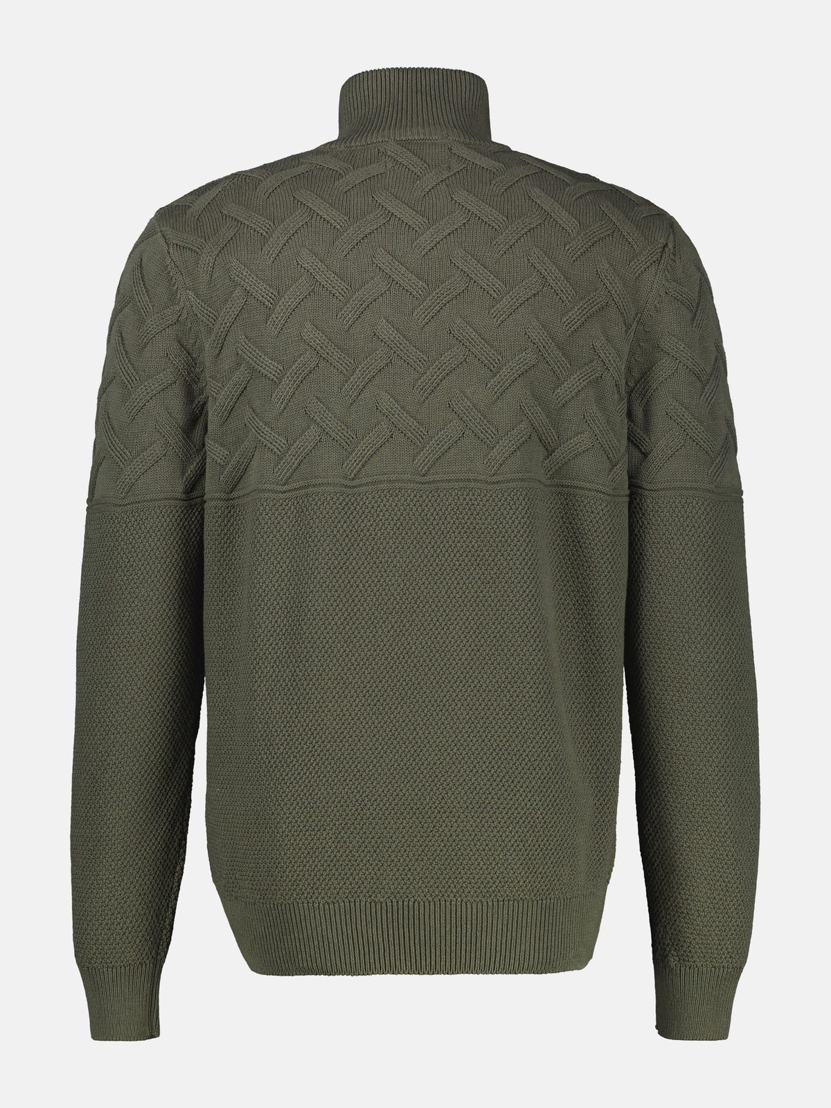Herren-Troyer mit Jacquardmuster - LERROS