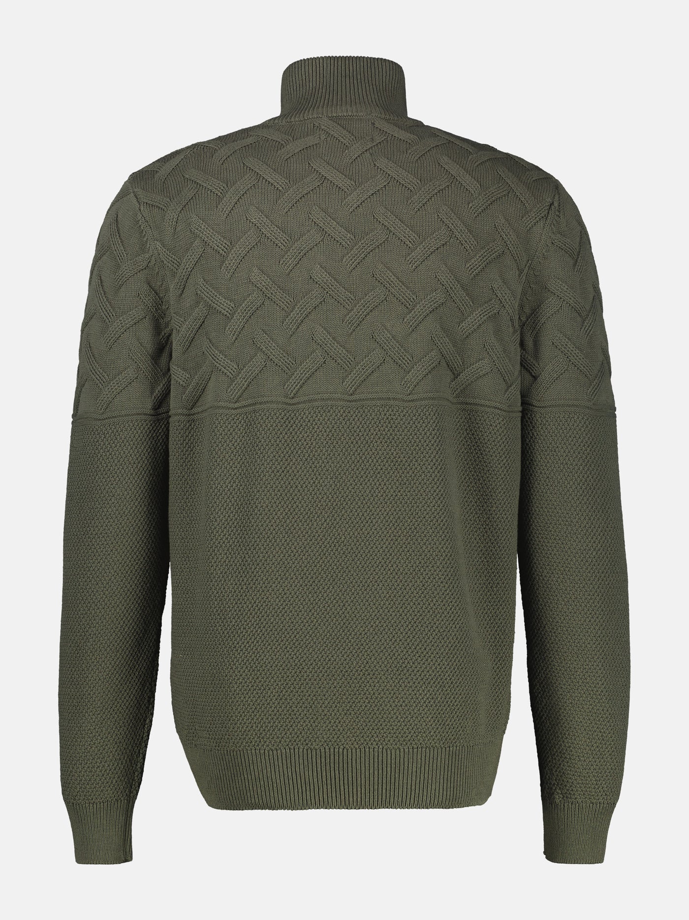 Herren-Troyer mit Jacquardmuster - LERROS