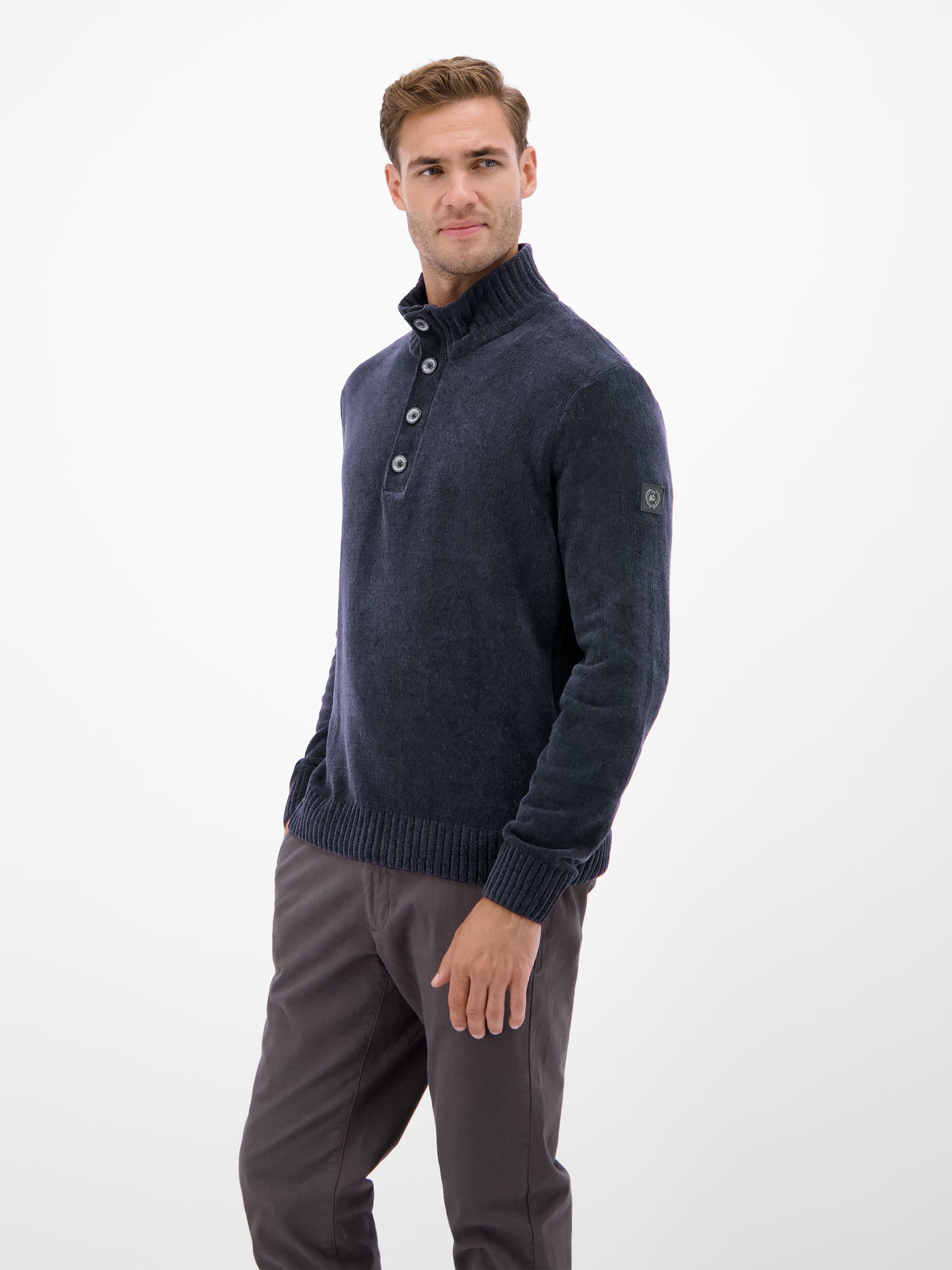 Herren Stricktroyer, weich wie Samt - LERROS