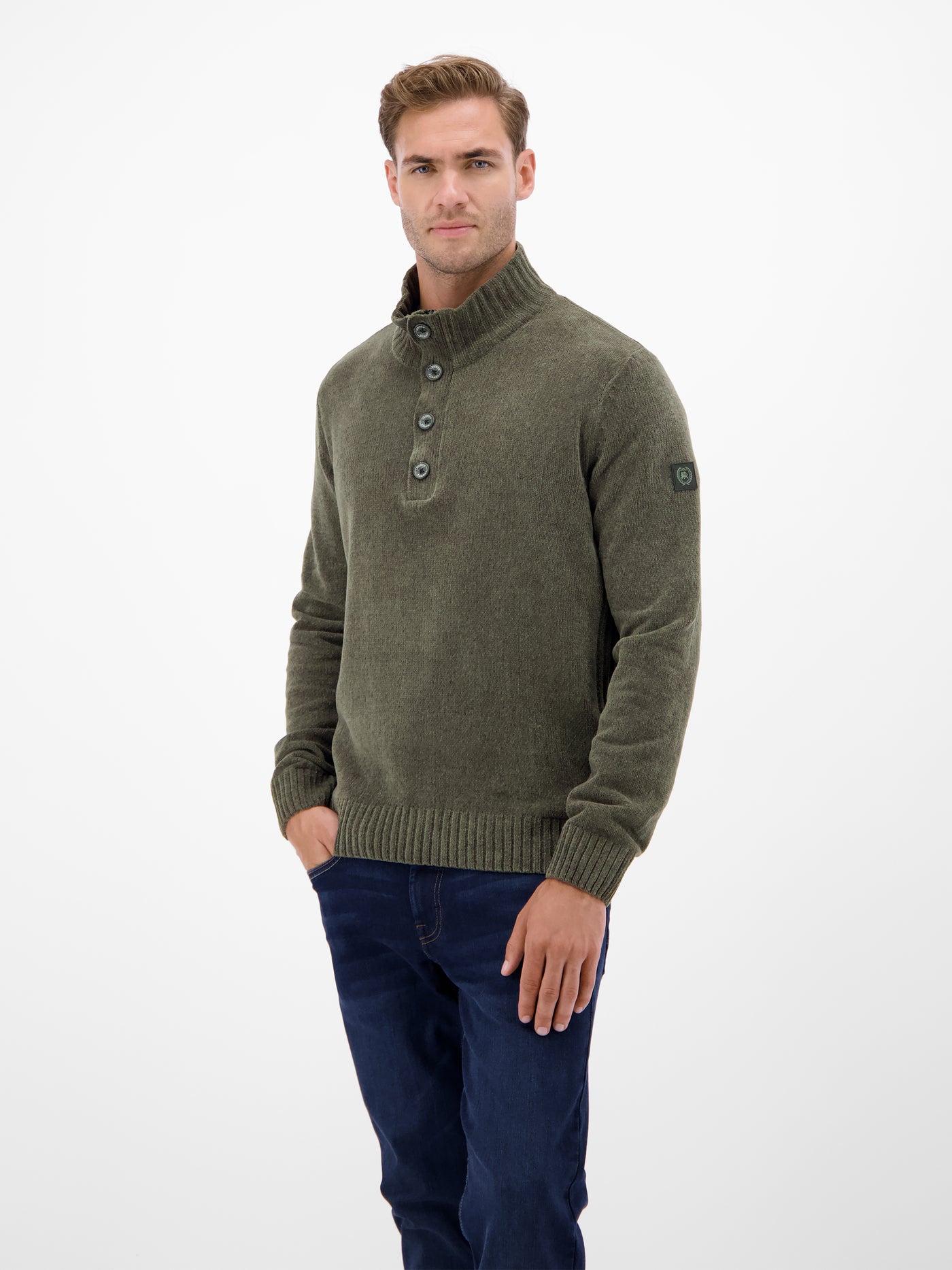 Herren Stricktroyer, weich wie Samt - LERROS