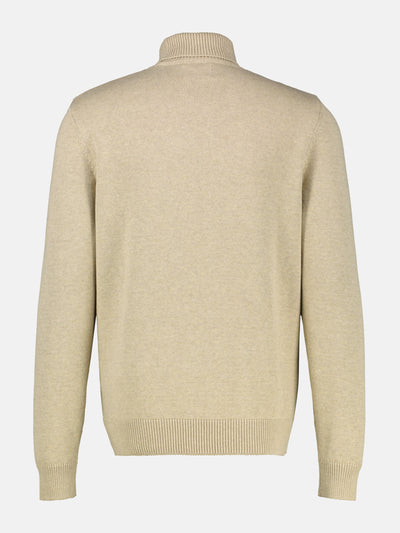 Stylischer Rollkragenpullover - modisch gemustert - LERROS