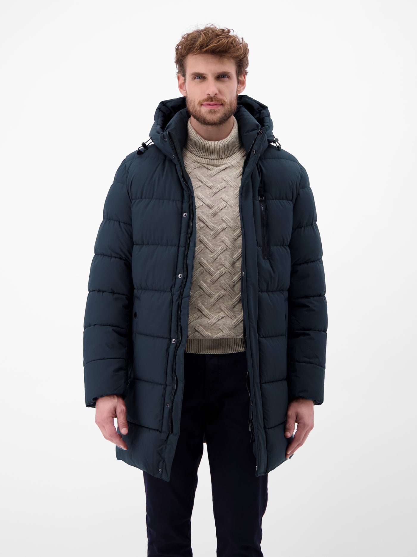 Warmer Wintermantel für Herren - LERROS