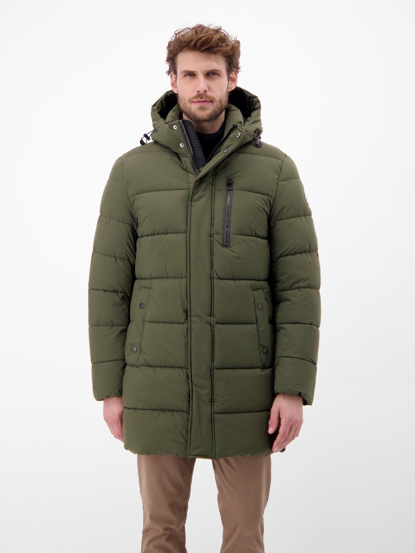 Warmer Wintermantel für Herren - LERROS