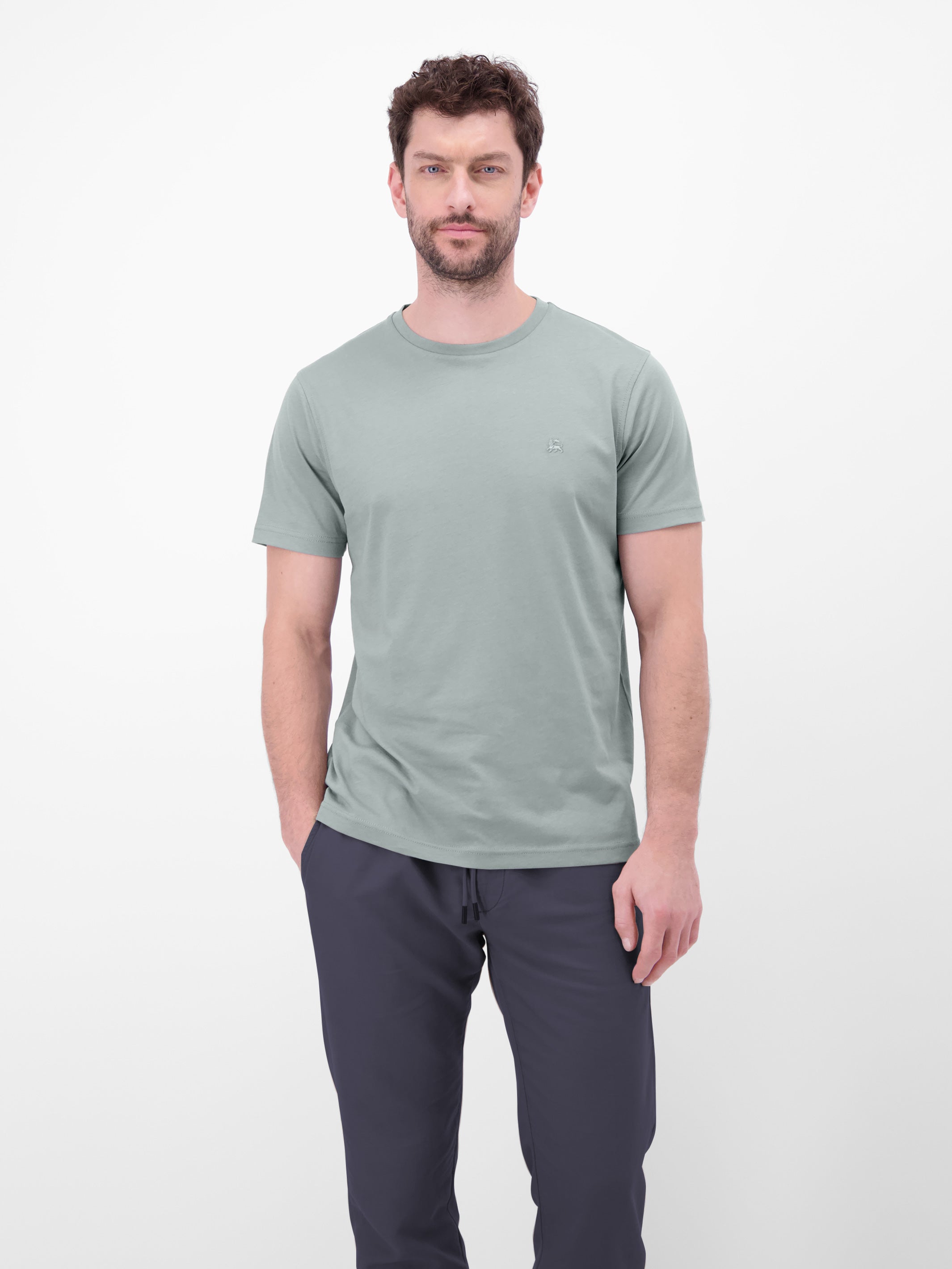 Rundhals T-Shirt aus Baumwolle - T-Shirt Rundhals