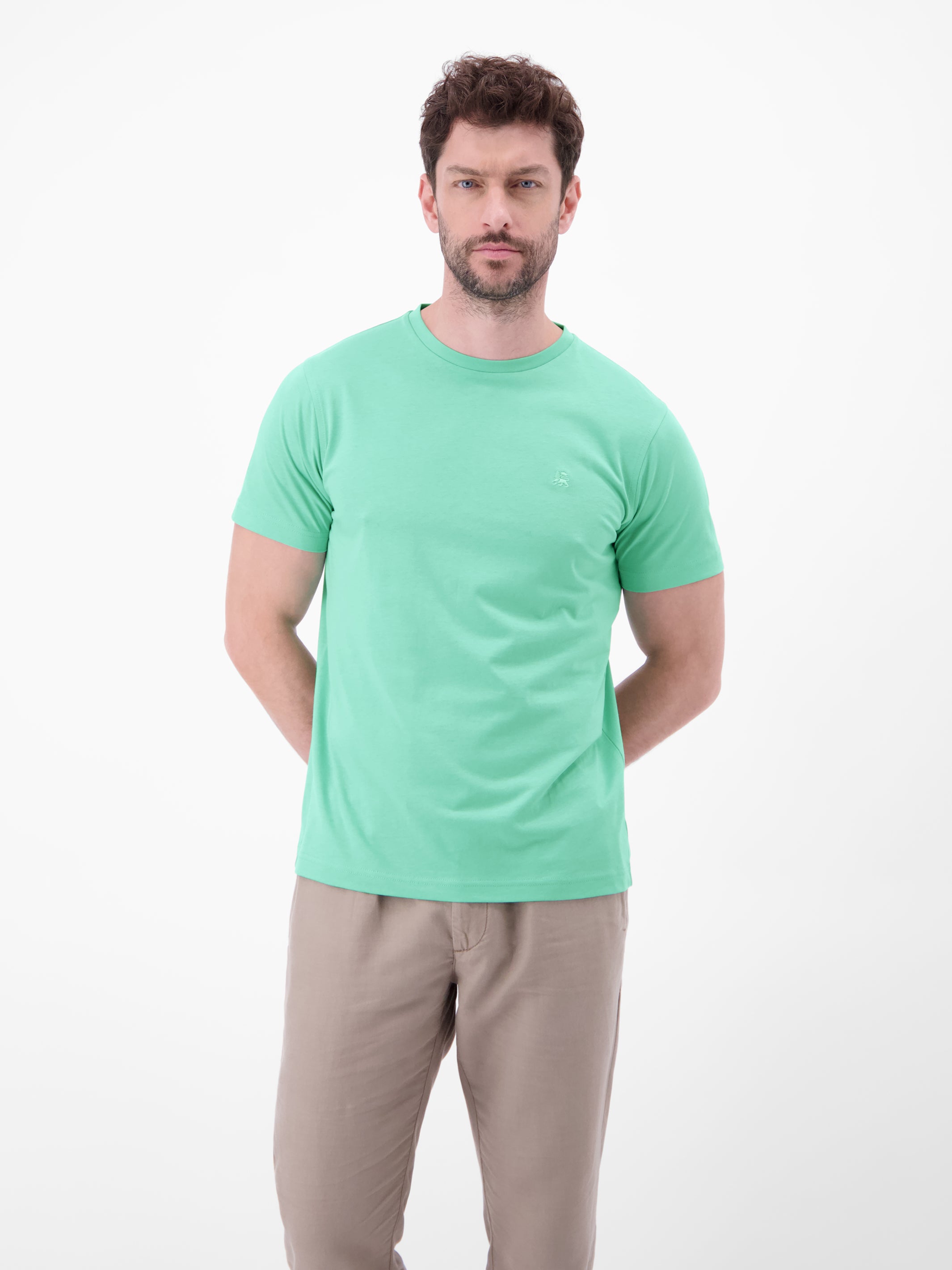Rundhals T-Shirt aus Baumwolle - T-Shirt Rundhals