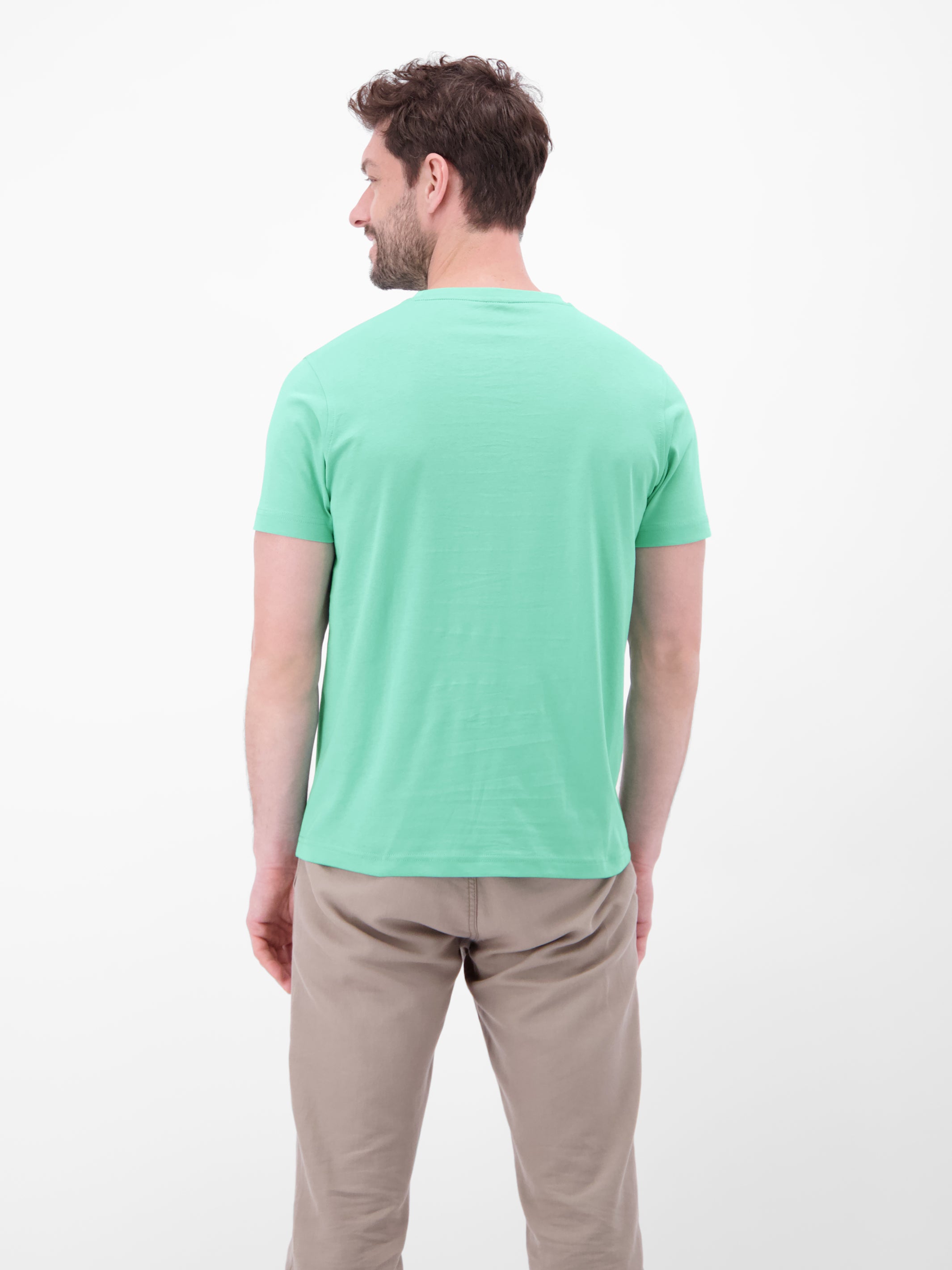 Rundhals T-Shirt aus Baumwolle - T-Shirt Rundhals