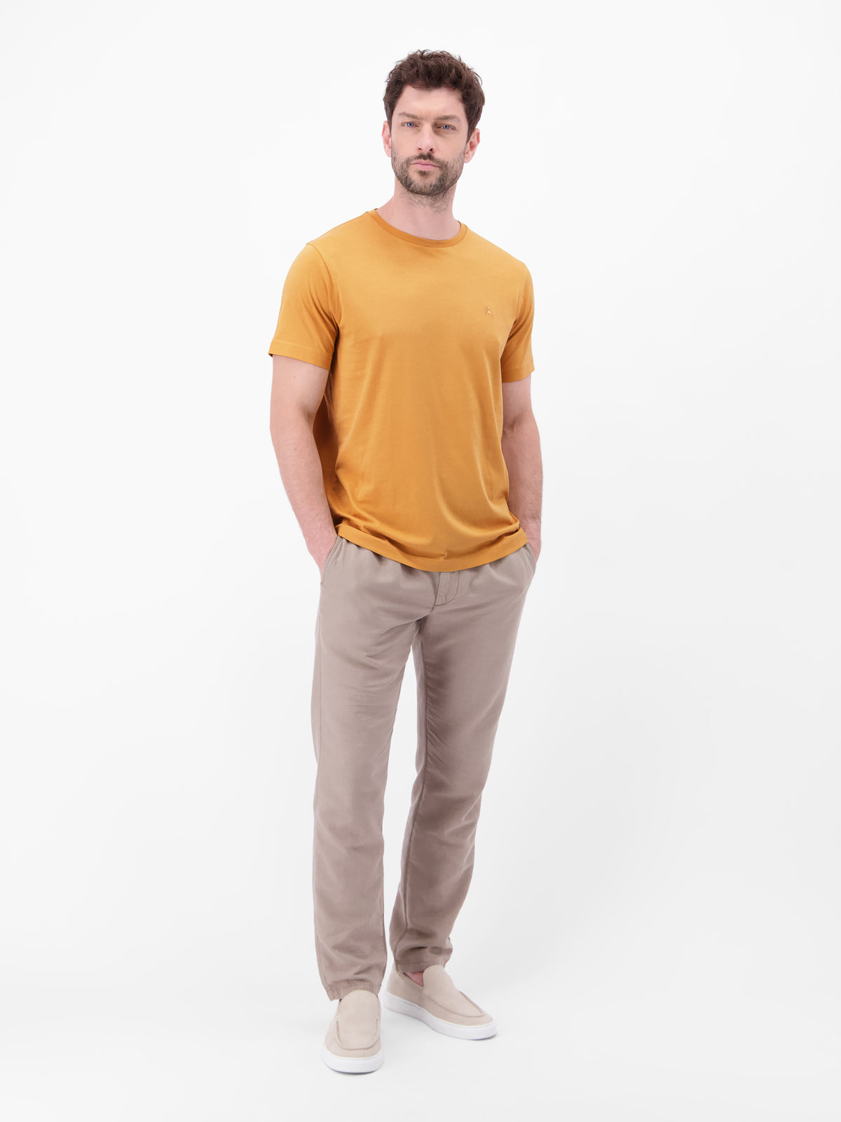 Rundhals T-Shirt aus Baumwolle - T-Shirt Rundhals