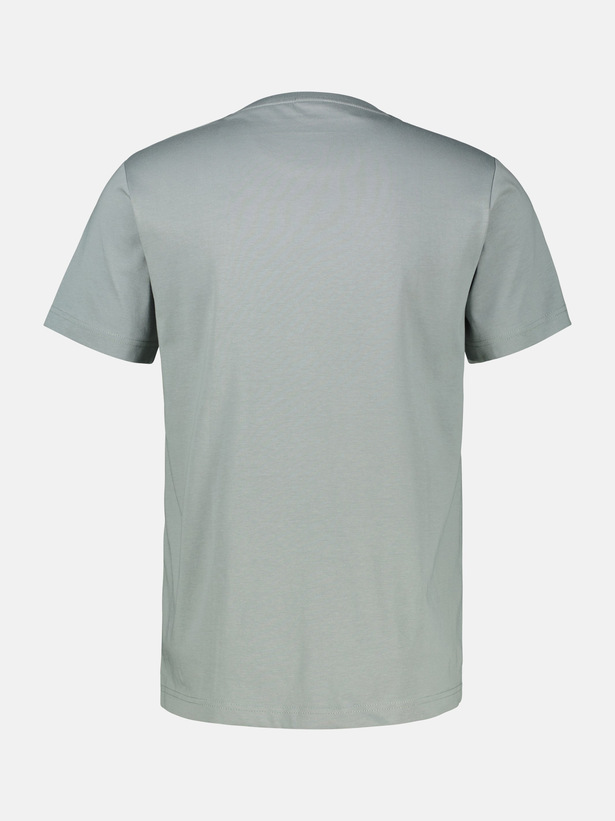 T-Shirt aus Baumwolle mit Brustprint - T-Shirt Rundhals