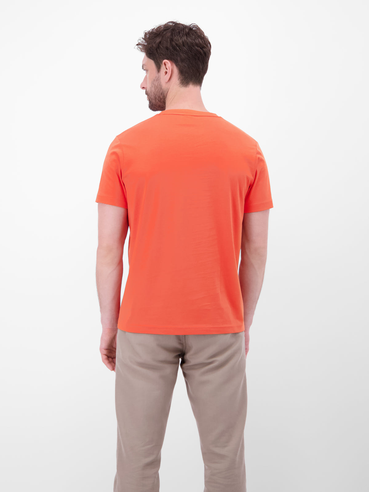 T-Shirt aus Baumwolle mit Brustprint - T-Shirt Rundhals