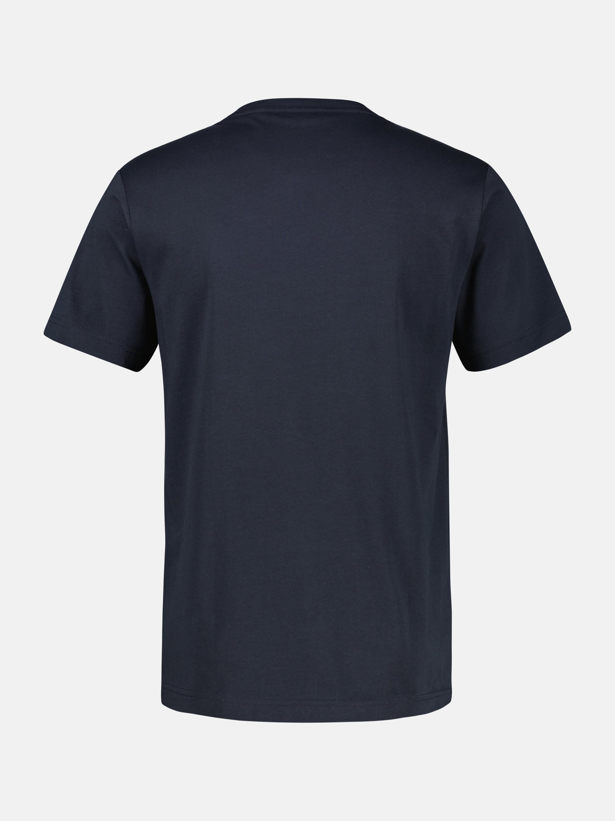 T-Shirt aus Baumwolle mit Brustprint - T-Shirt Rundhals