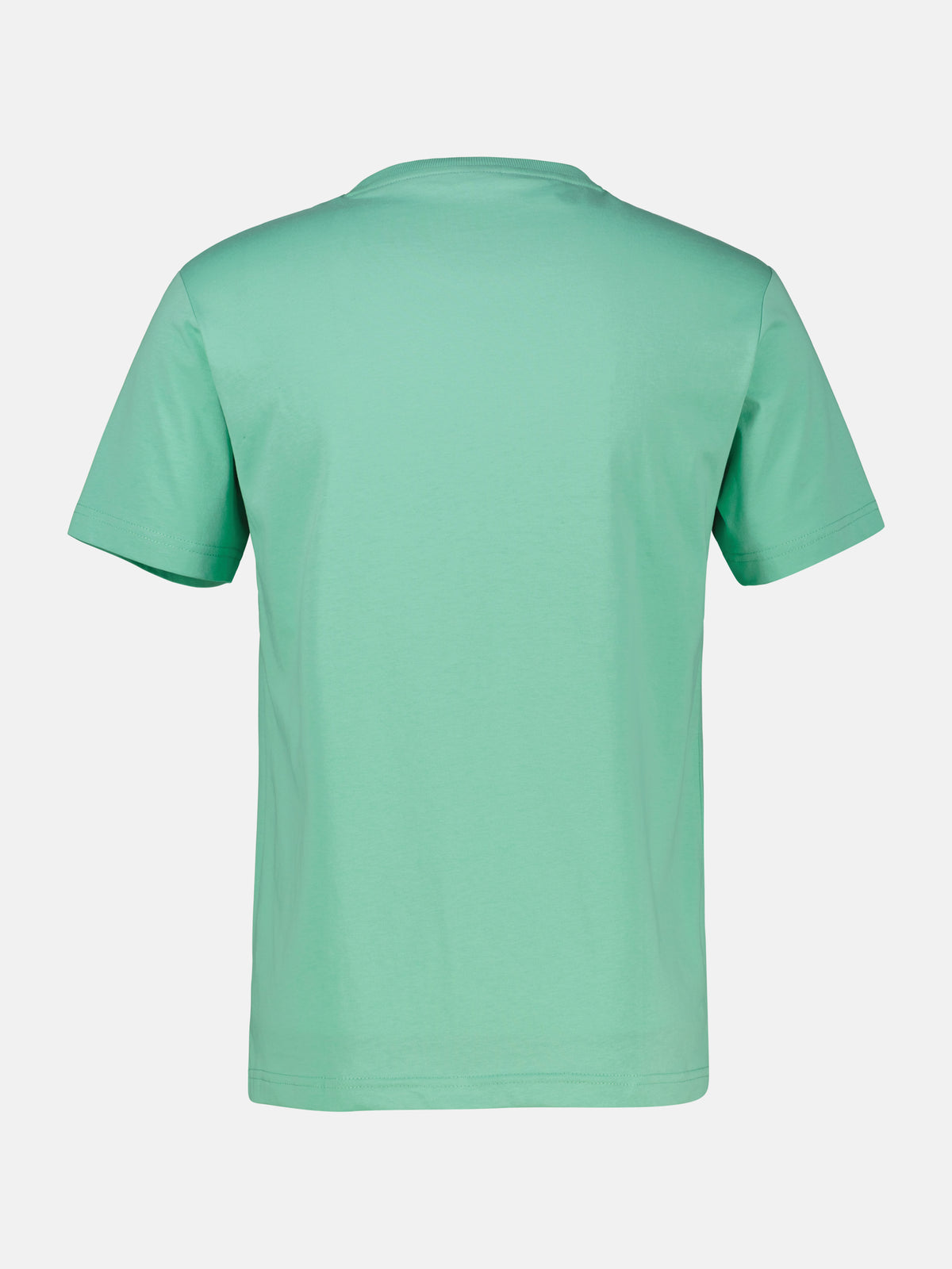 T-Shirt aus Baumwolle mit Brustprint - T-Shirt Rundhals