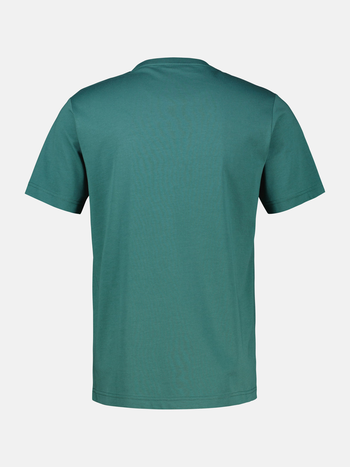 T-Shirt aus Baumwolle mit Brustprint - T-Shirt Rundhals