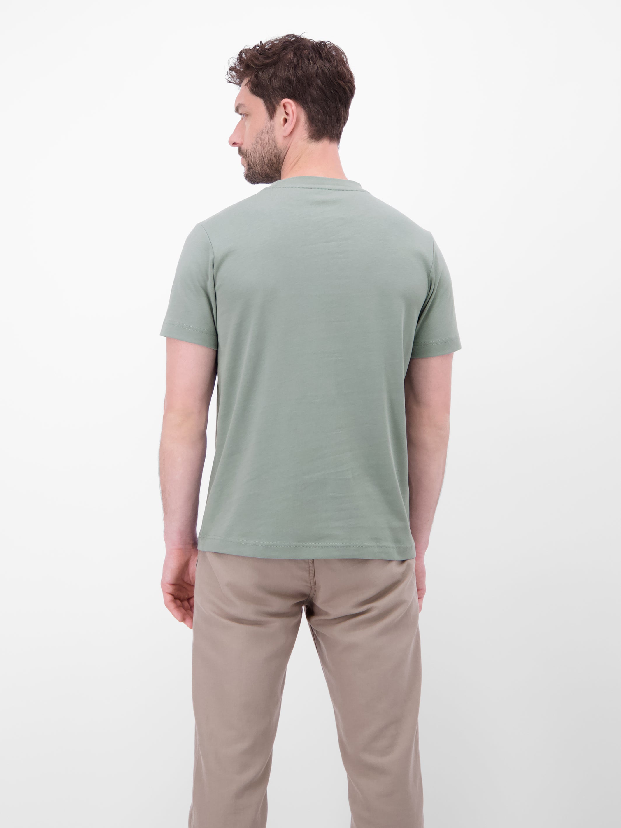 T-Shirt aus Baumwolle mit Print - T-Shirt Rundhals