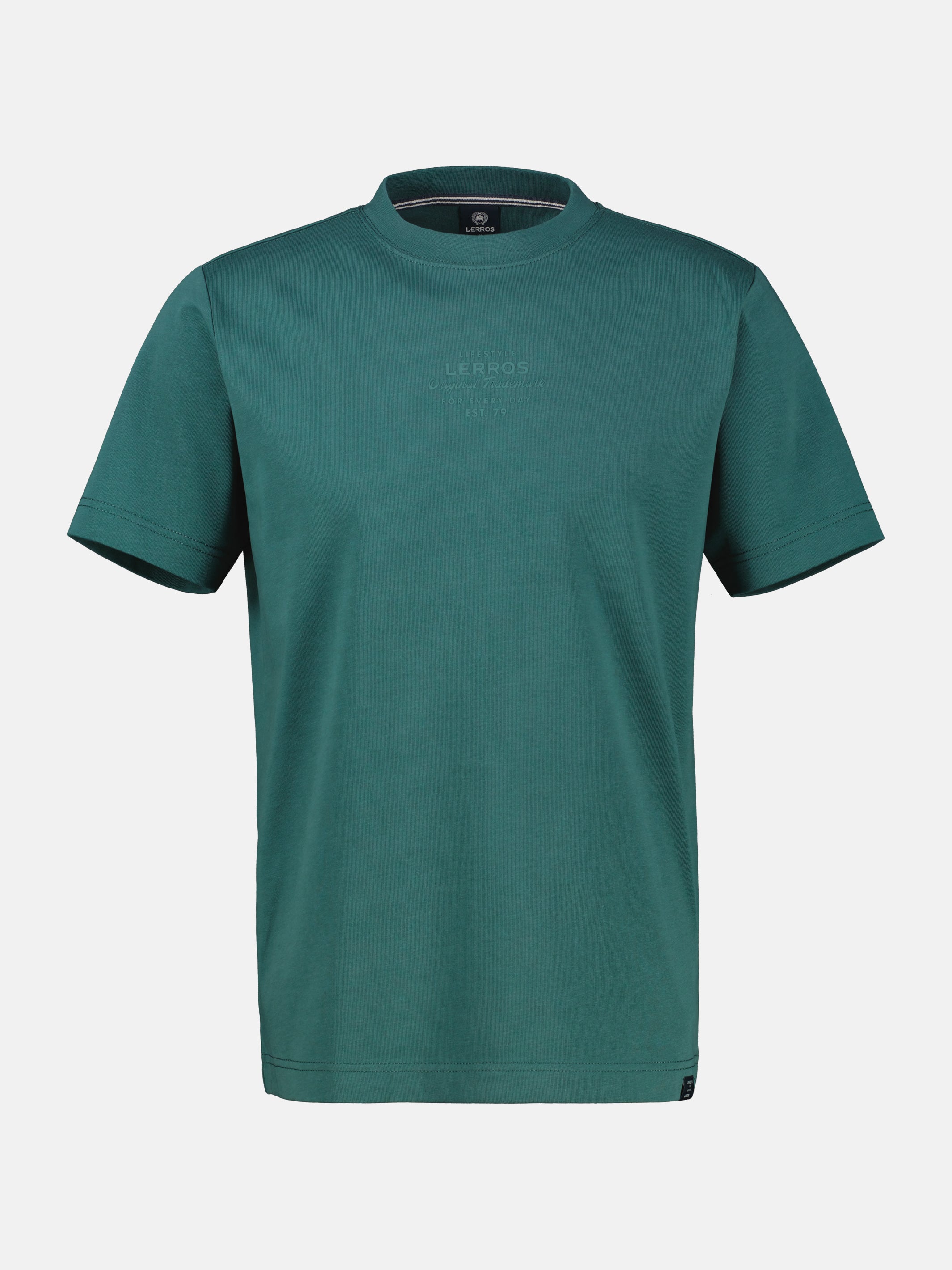 T-Shirt aus Baumwolle mit Print - T-Shirt Rundhals
