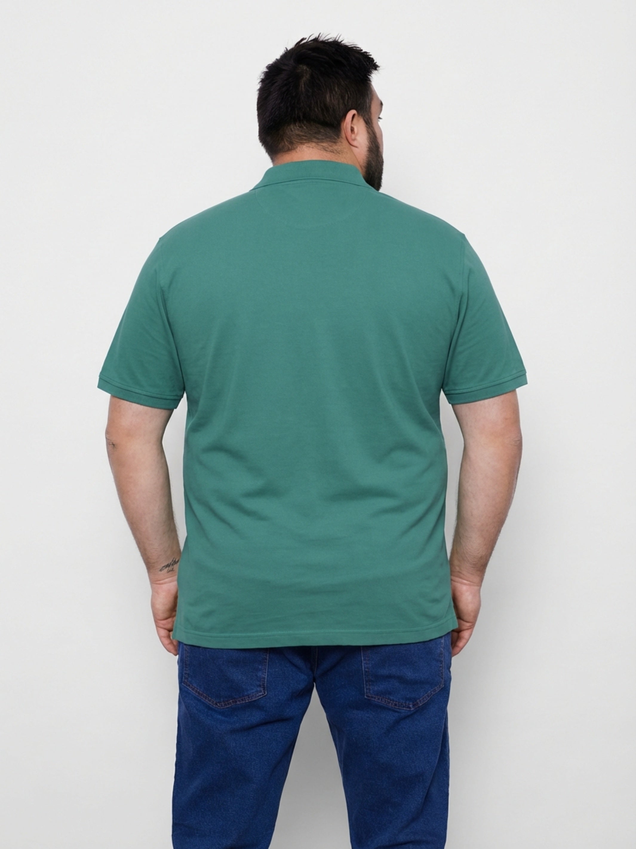Poloshirt mit COOL & DRY in GROSSEN GRÖSSEN - Polo Shirt Kurzarm