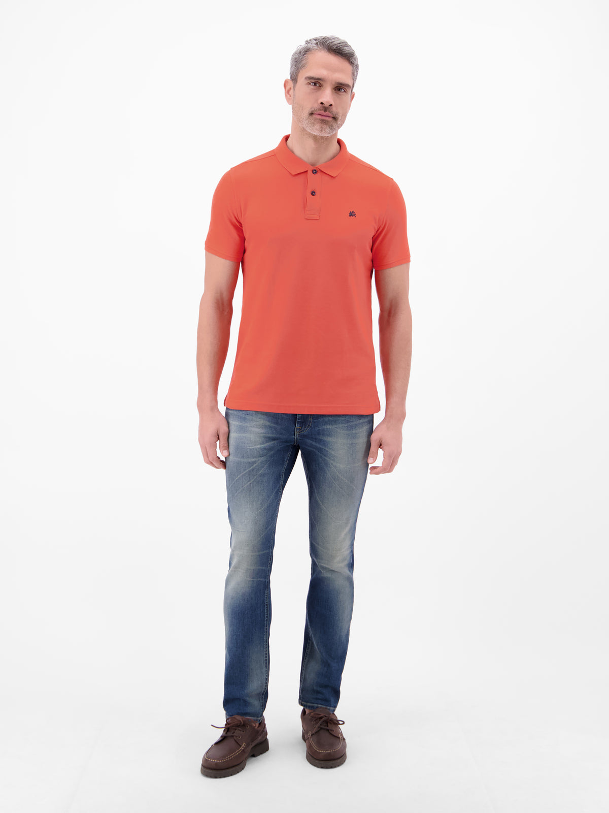 Klassisches Poloshirt für Herren in *Cool & Dry* Piquéqualität - Polo Shirt Kurzarm