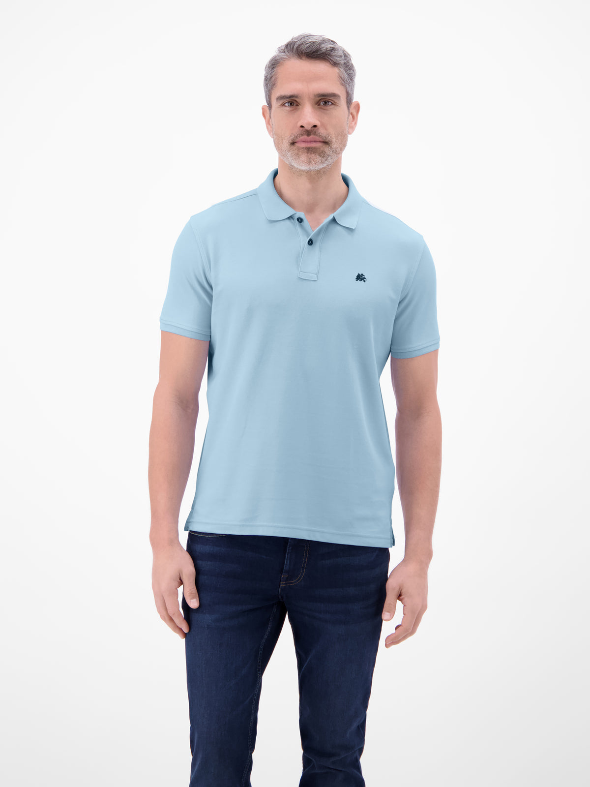 Klassisches Poloshirt für Herren in *Cool & Dry* Piquéqualität - Polo Shirt Kurzarm