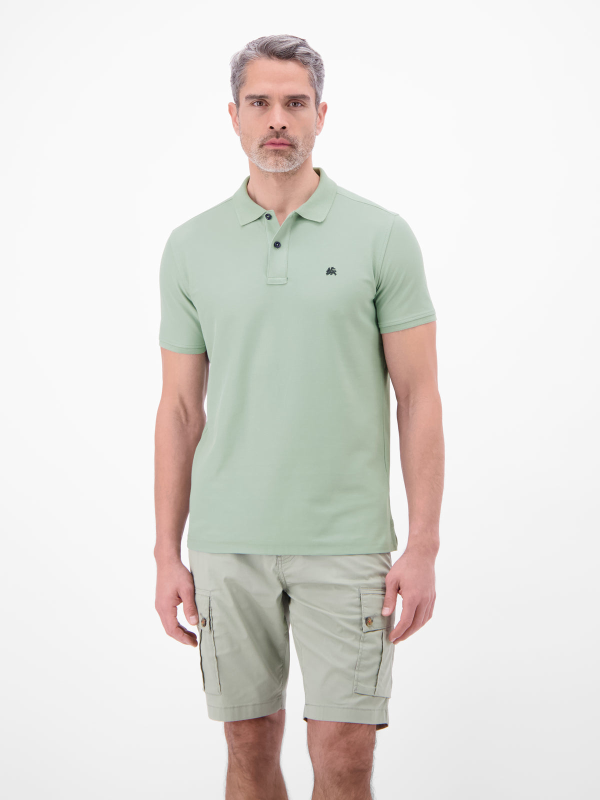 Klassisches Poloshirt für Herren in *Cool & Dry* Piquéqualität - Polo Shirt Kurzarm