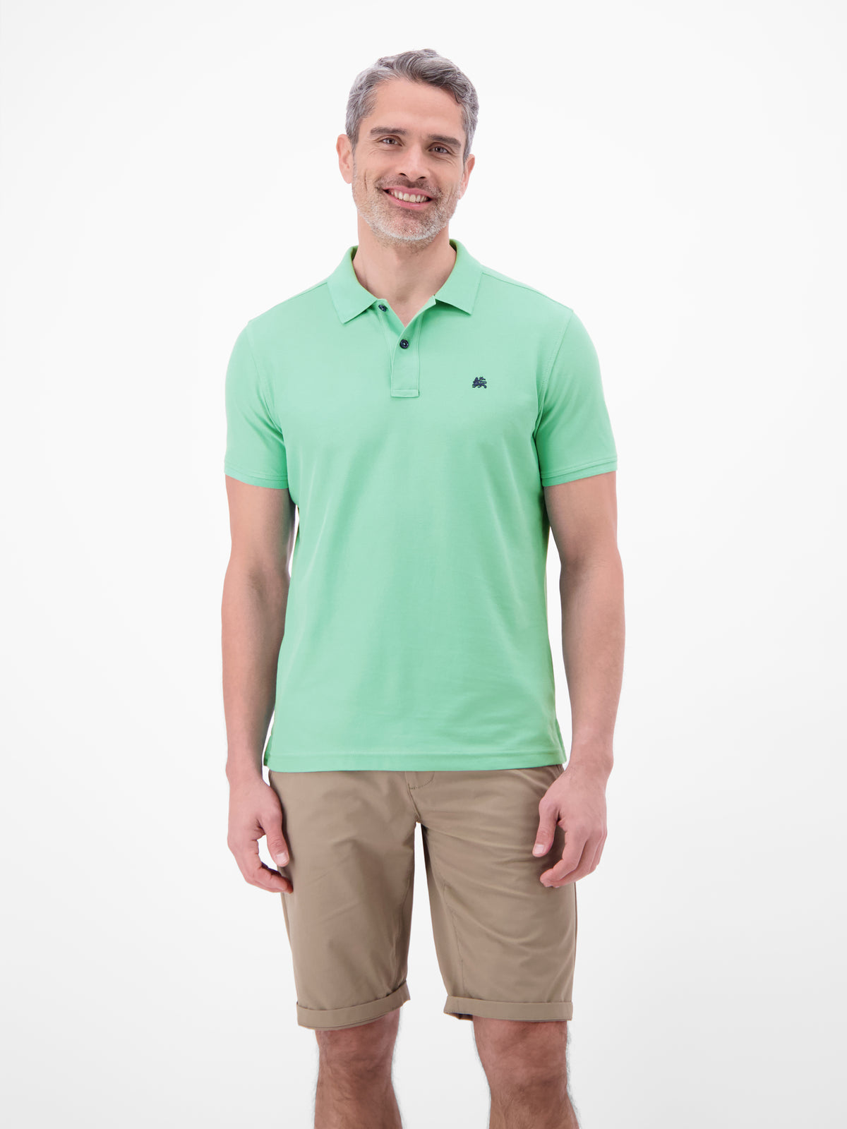Klassisches Poloshirt für Herren in *Cool & Dry* Piquéqualität - Polo Shirt Kurzarm