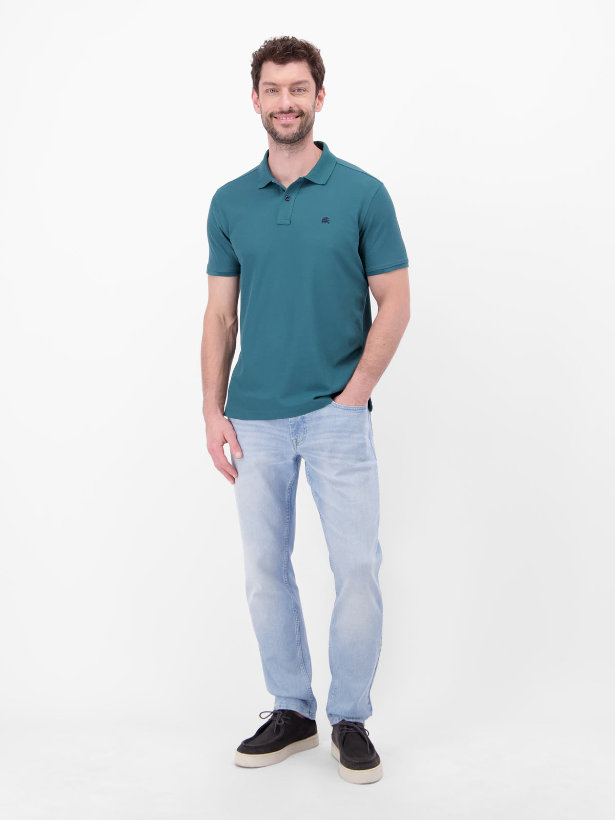 NEW! Poloshirt, COOL & DRY und Logo-Stitch - Polo Shirt Kurzarm