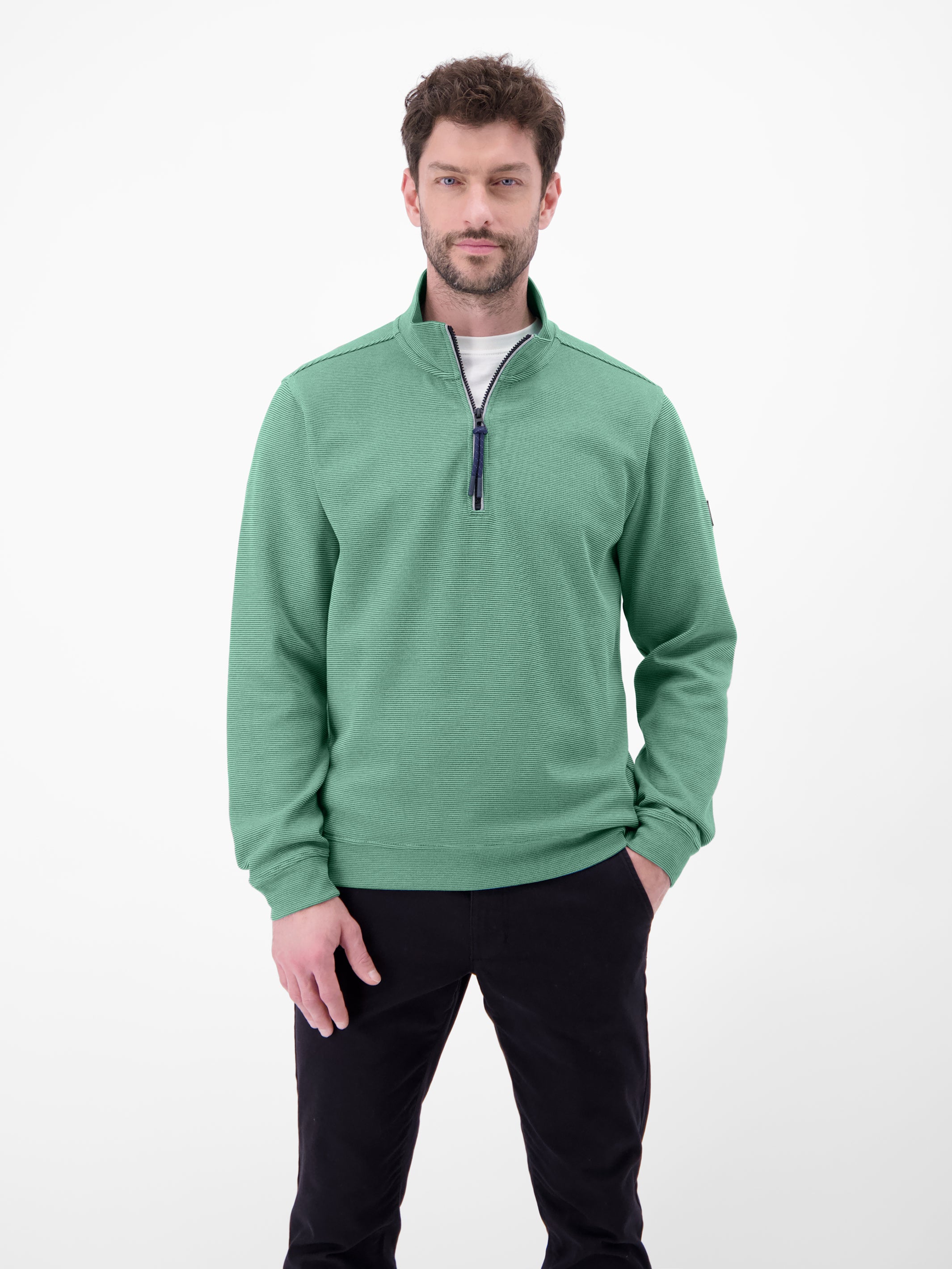 Troyer in Sweatqualität - Strick Troyer
