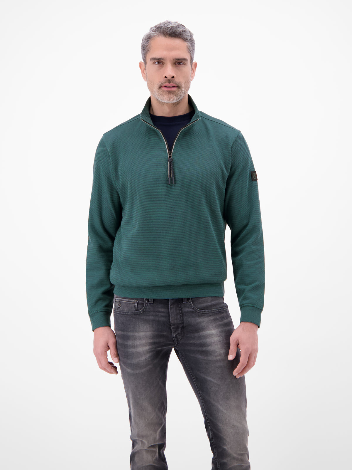 Troyer in Sweatqualität - Strick Troyer