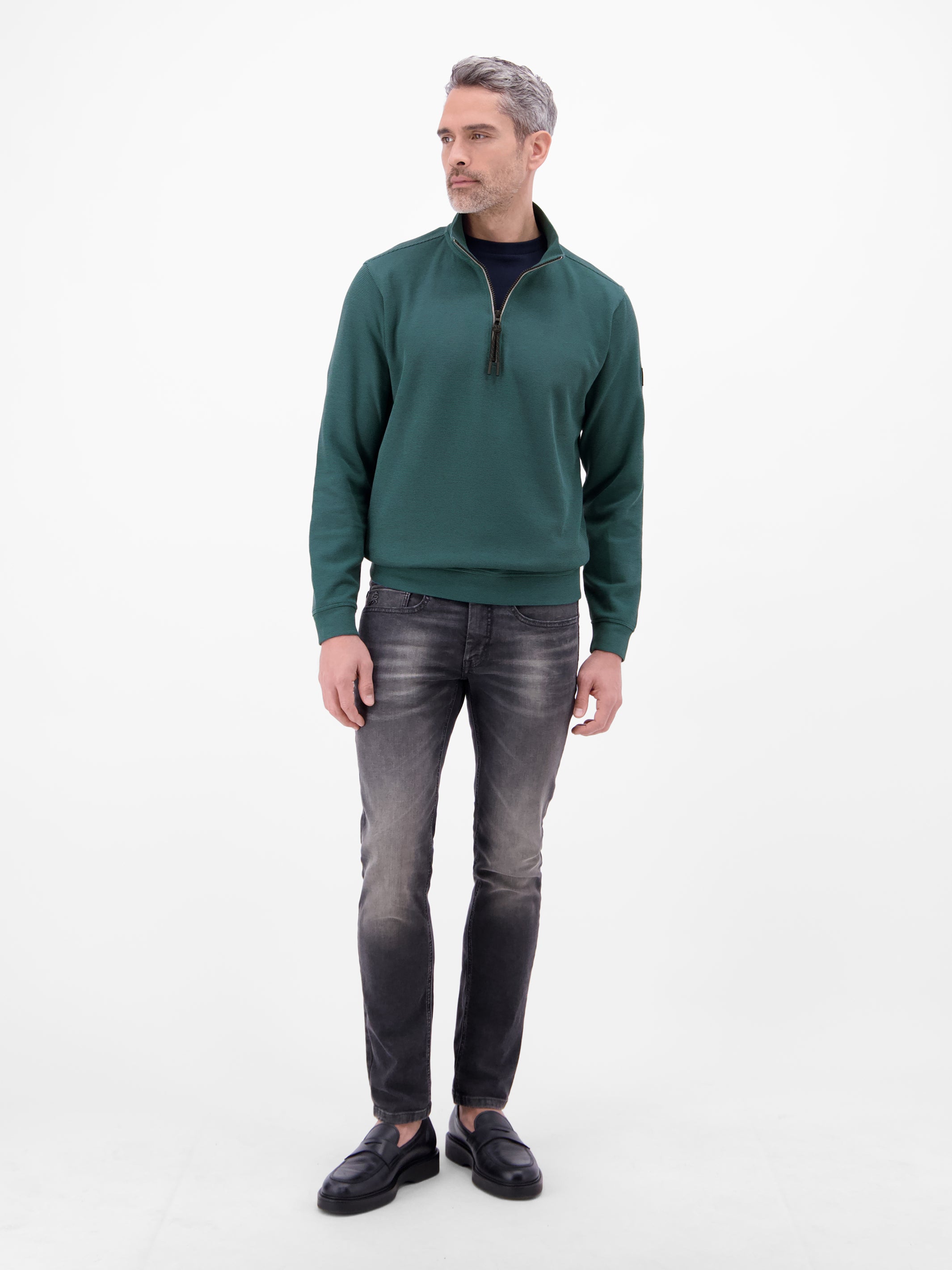 Troyer in Sweatqualität - Strick Troyer
