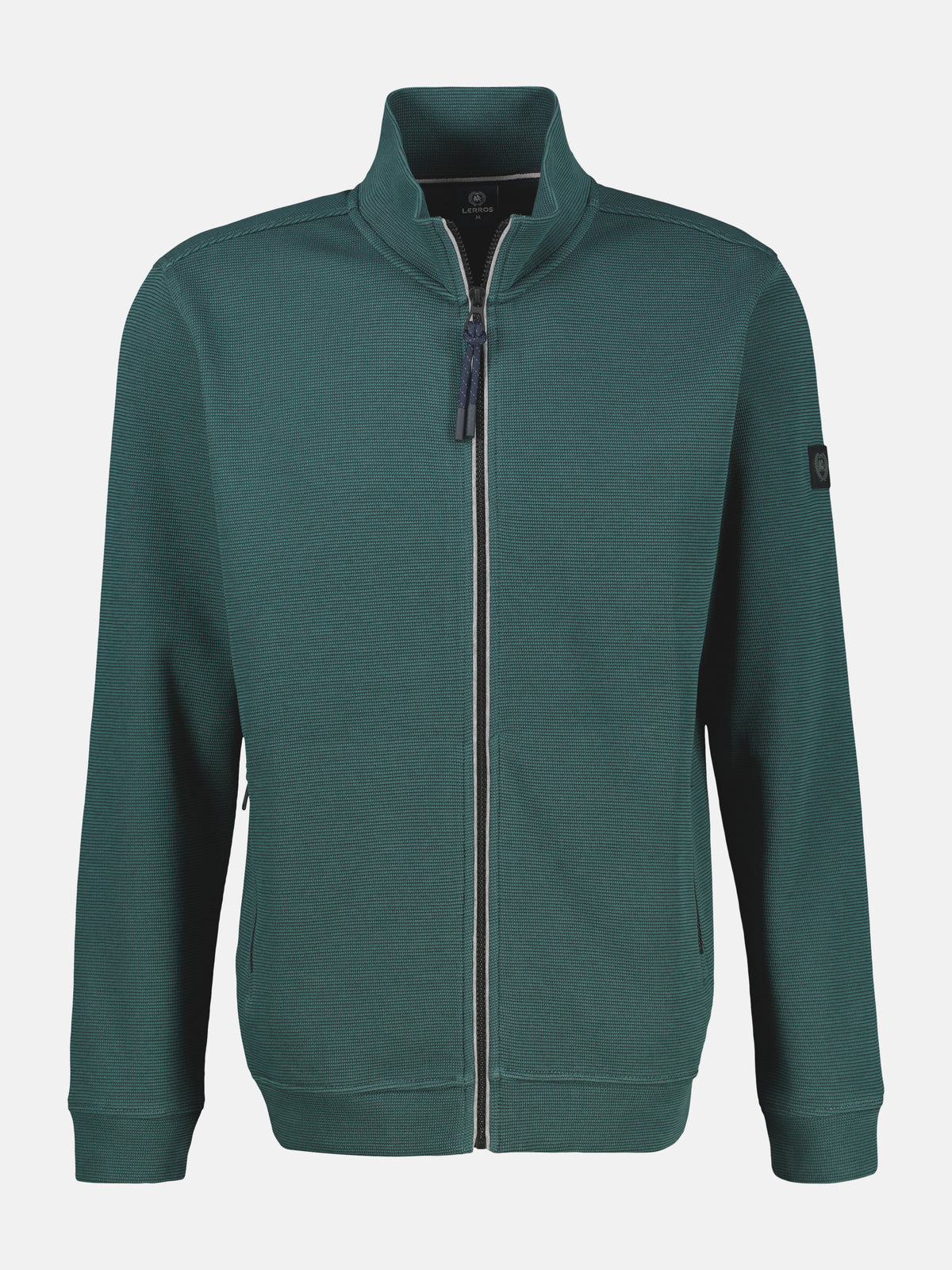 Jacke aus Baumwollmix mit Taschen - Sweatjacke