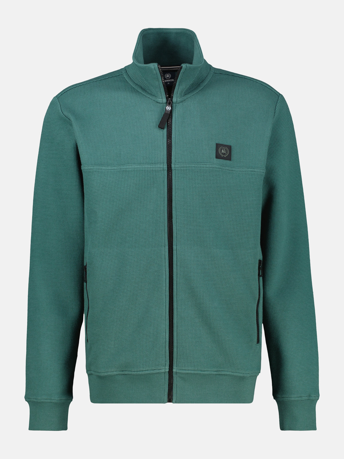 Sweatjacke aus Baumwollmix - Sweatjacke