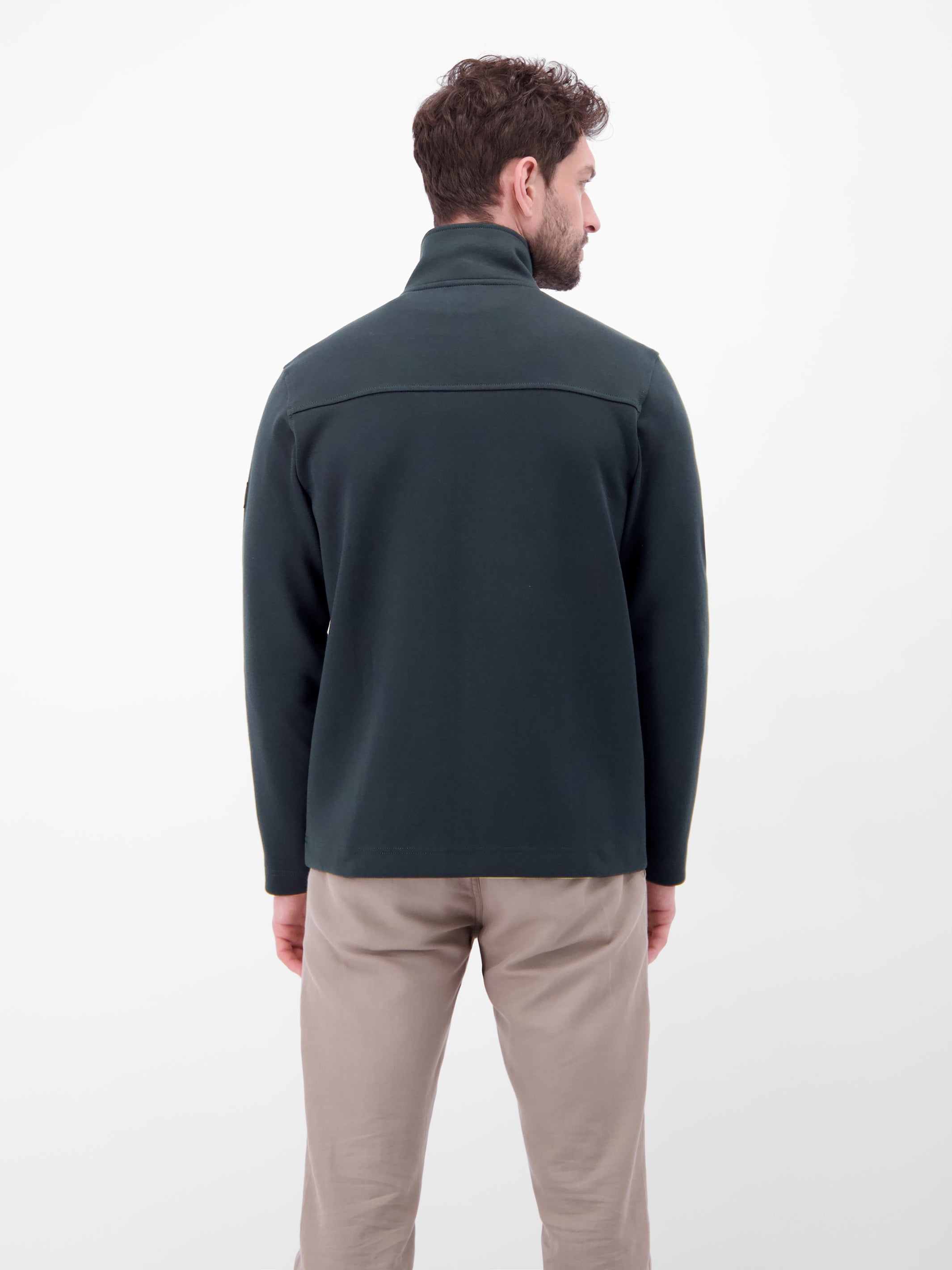 Sweatjacke mit Brusttaschen - Sweatjacke
