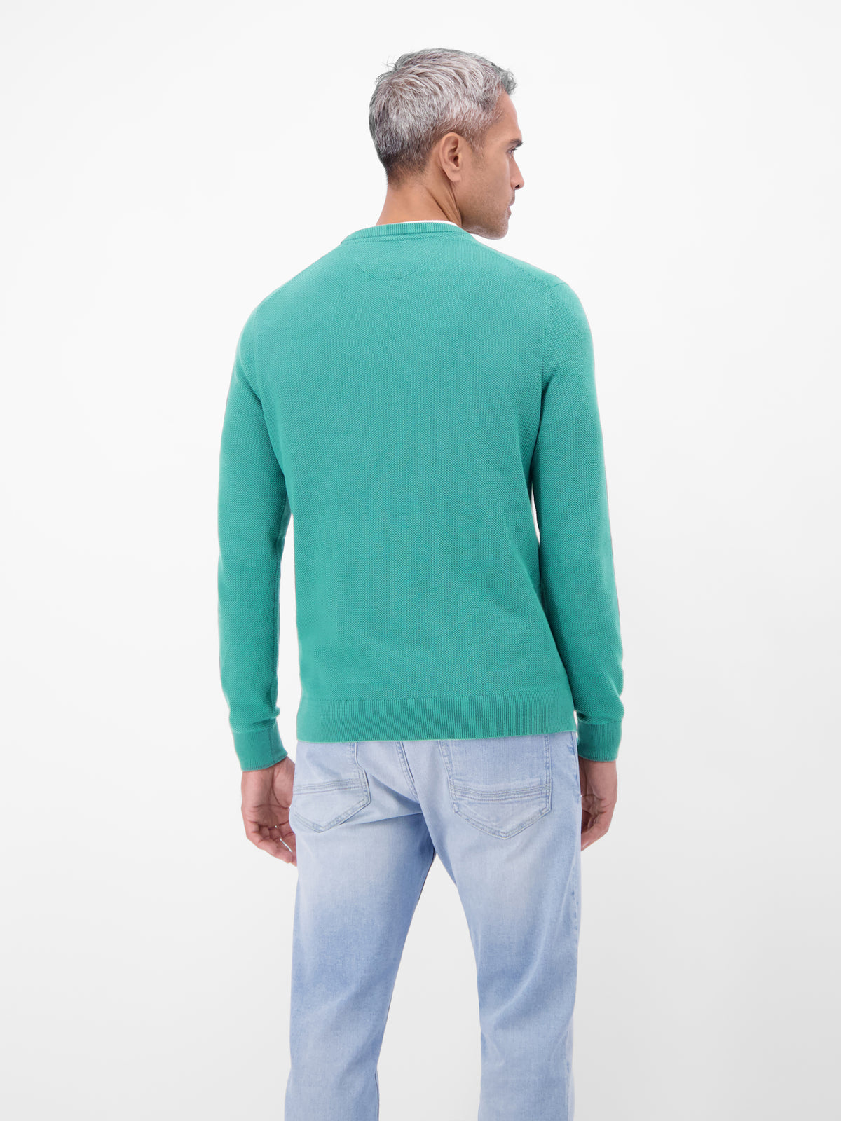 Sweatshirt in dynamischer 2-Tone-Optik - Sweatshirt