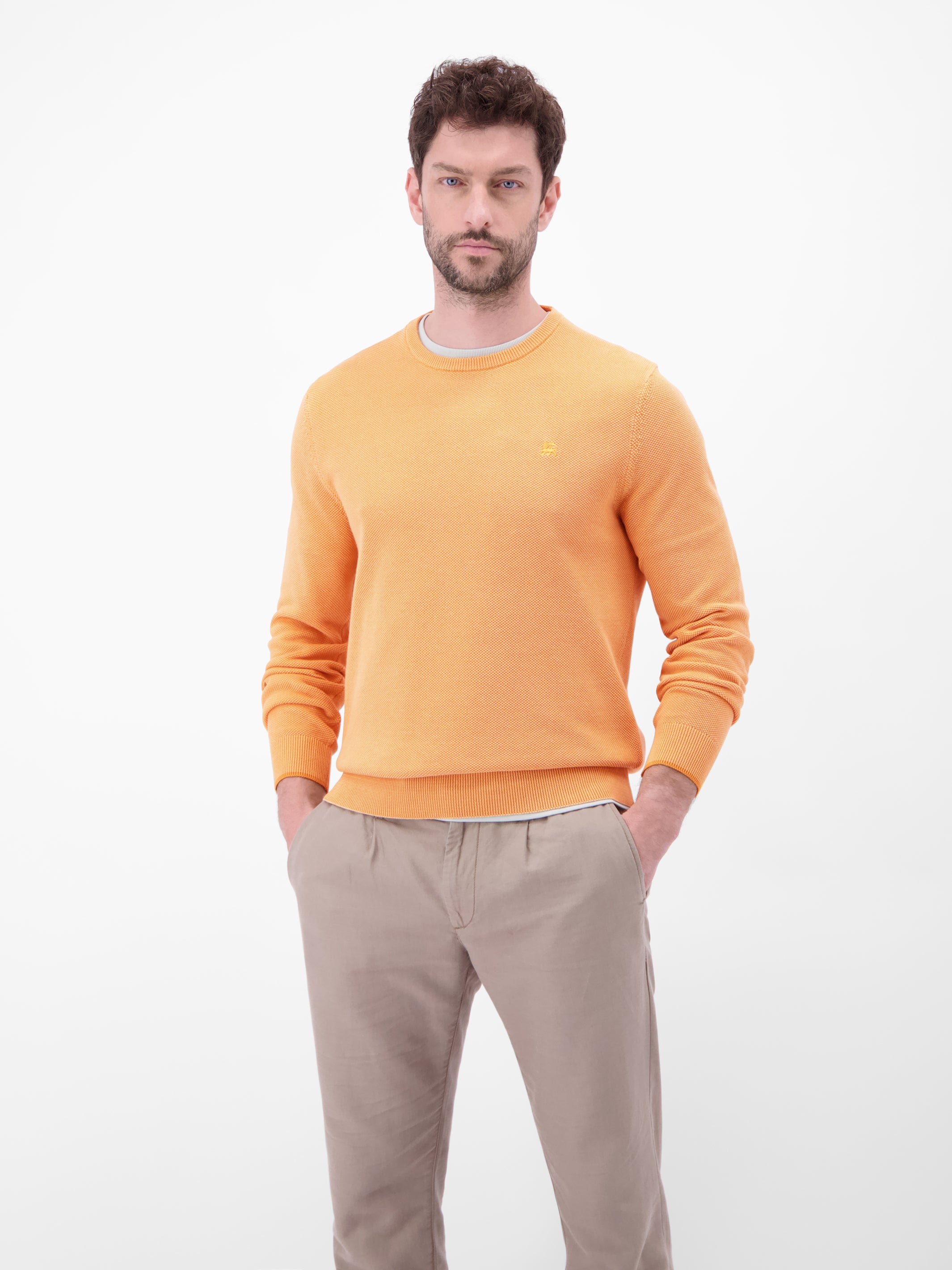 Sweatshirt in dynamischer 2-Tone-Optik - Sweatshirt