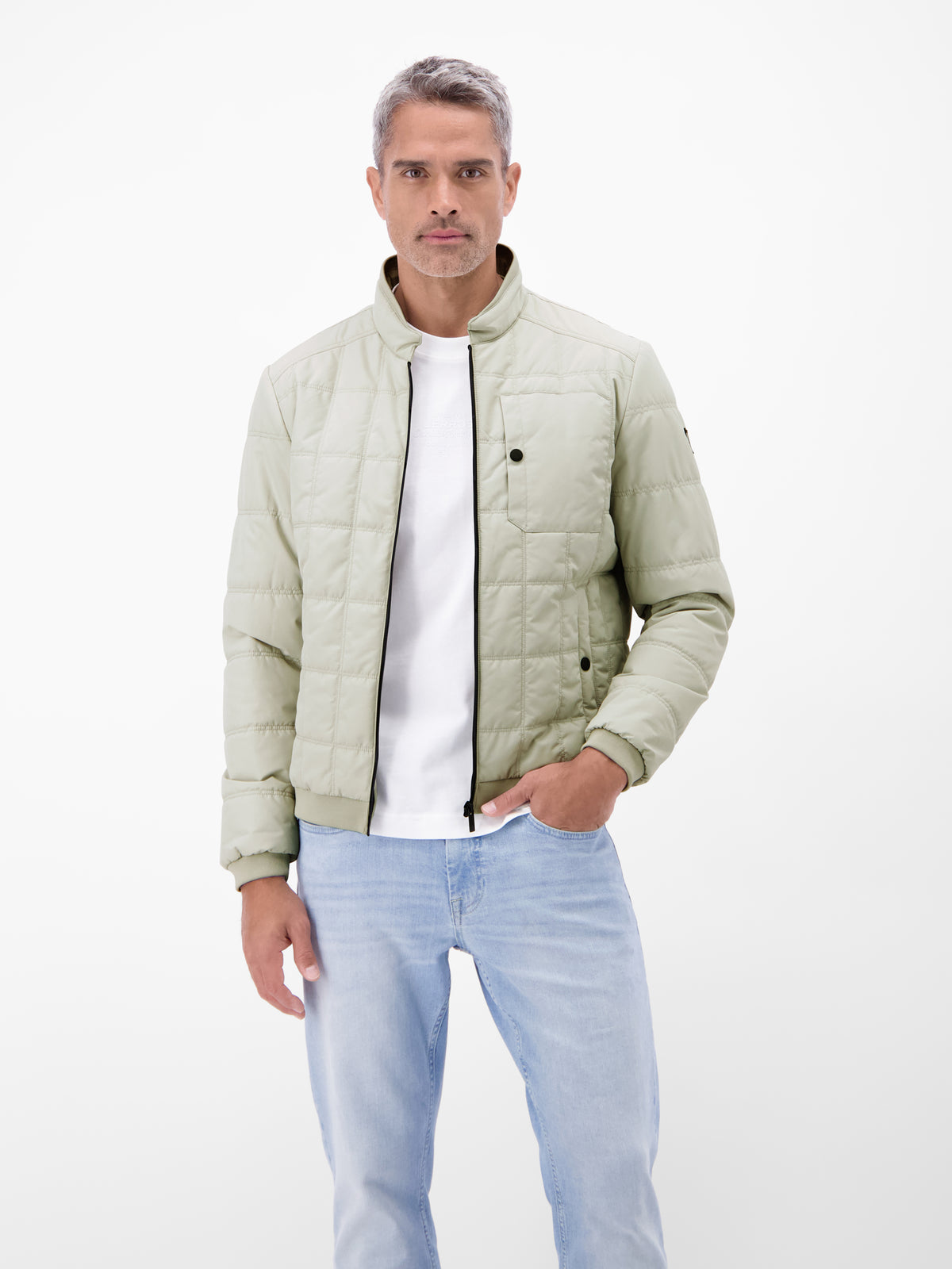 Outdoorjacke in Stepp-Optik - Funktionsjacke