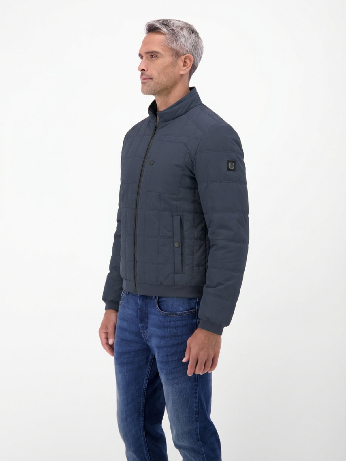 Outdoorjacke in Stepp-Optik - Funktionsjacke