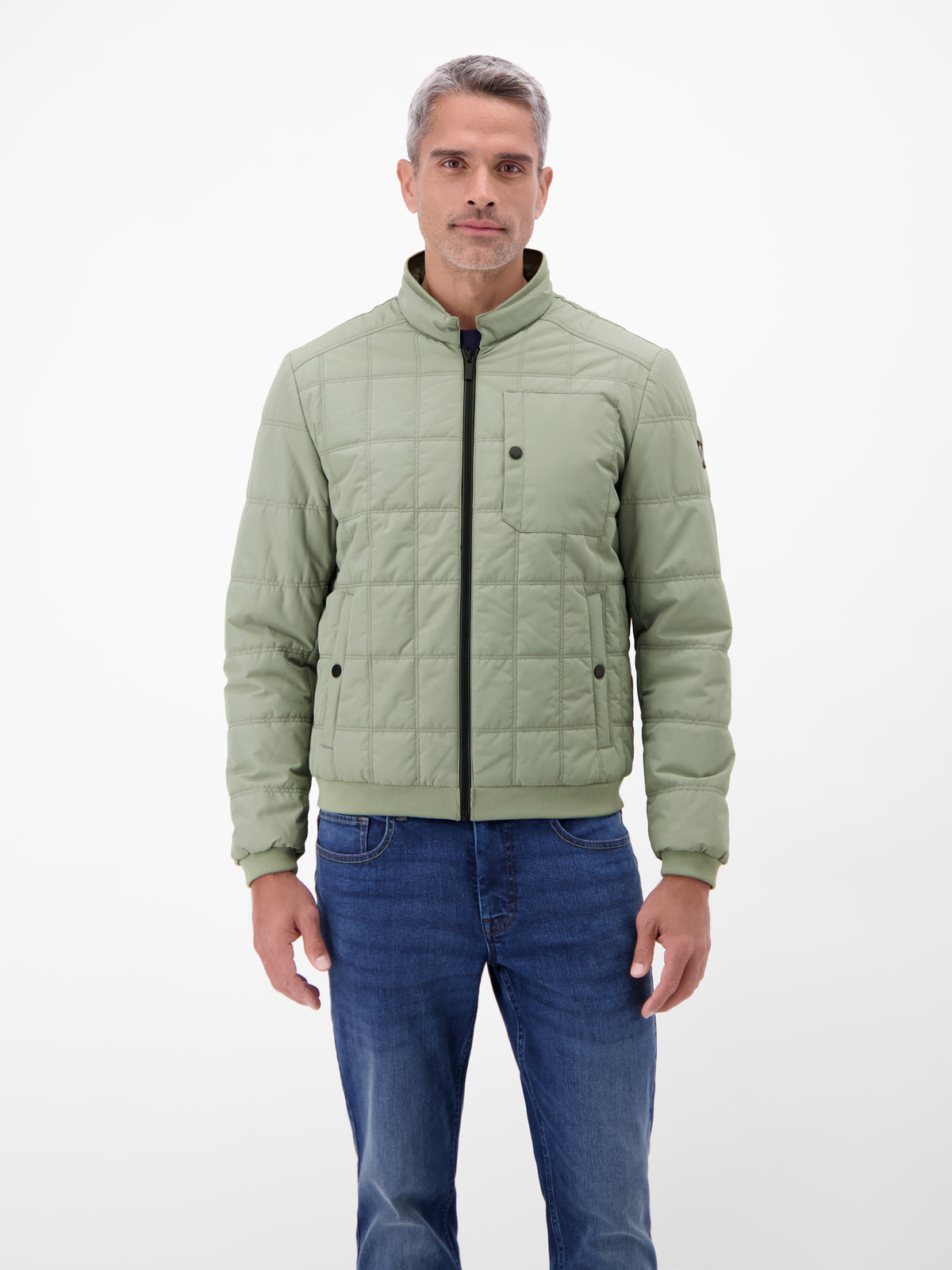 Outdoorjacke in Stepp-Optik - Funktionsjacke