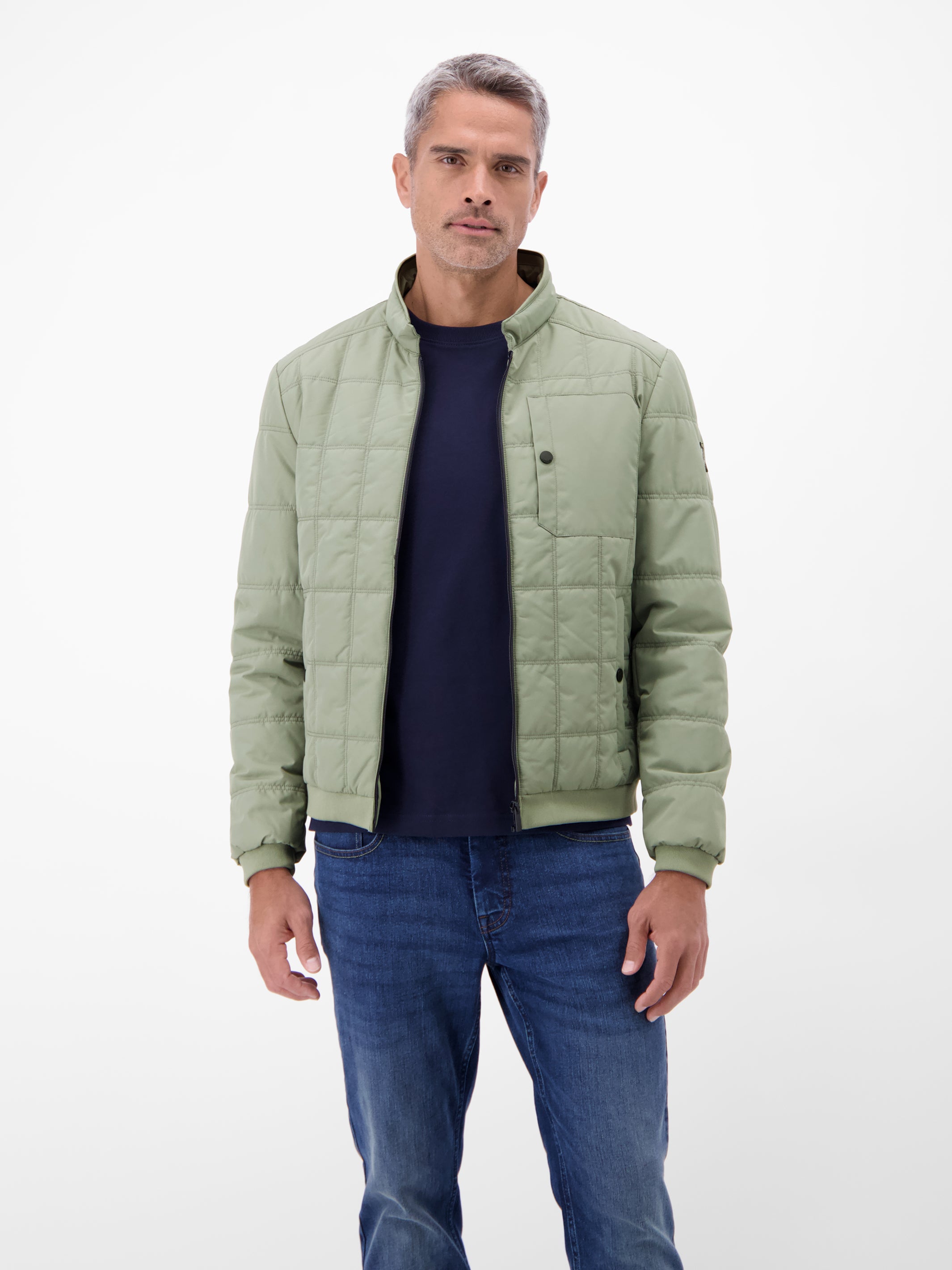 Outdoorjacke in Stepp-Optik - Funktionsjacke