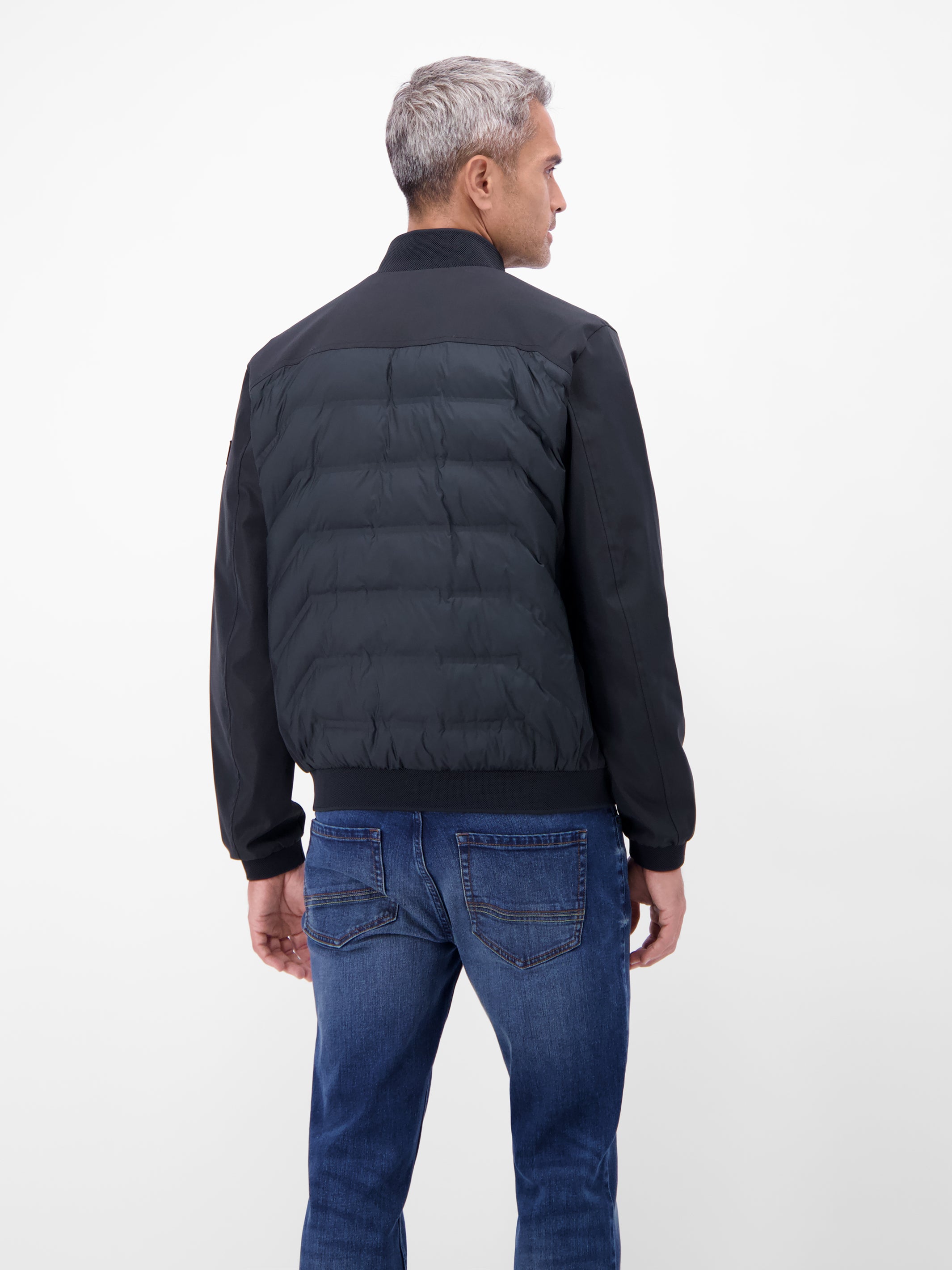 Outdoorshell mit Brusttaschen, weich gefüttert - Steppjacke