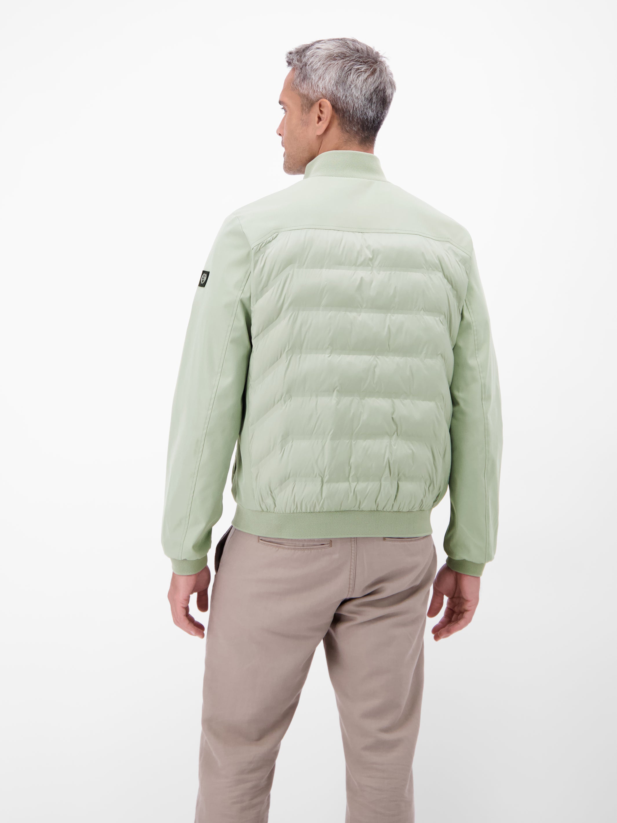 Outdoorshell mit Brusttaschen, weich gefüttert - Steppjacke