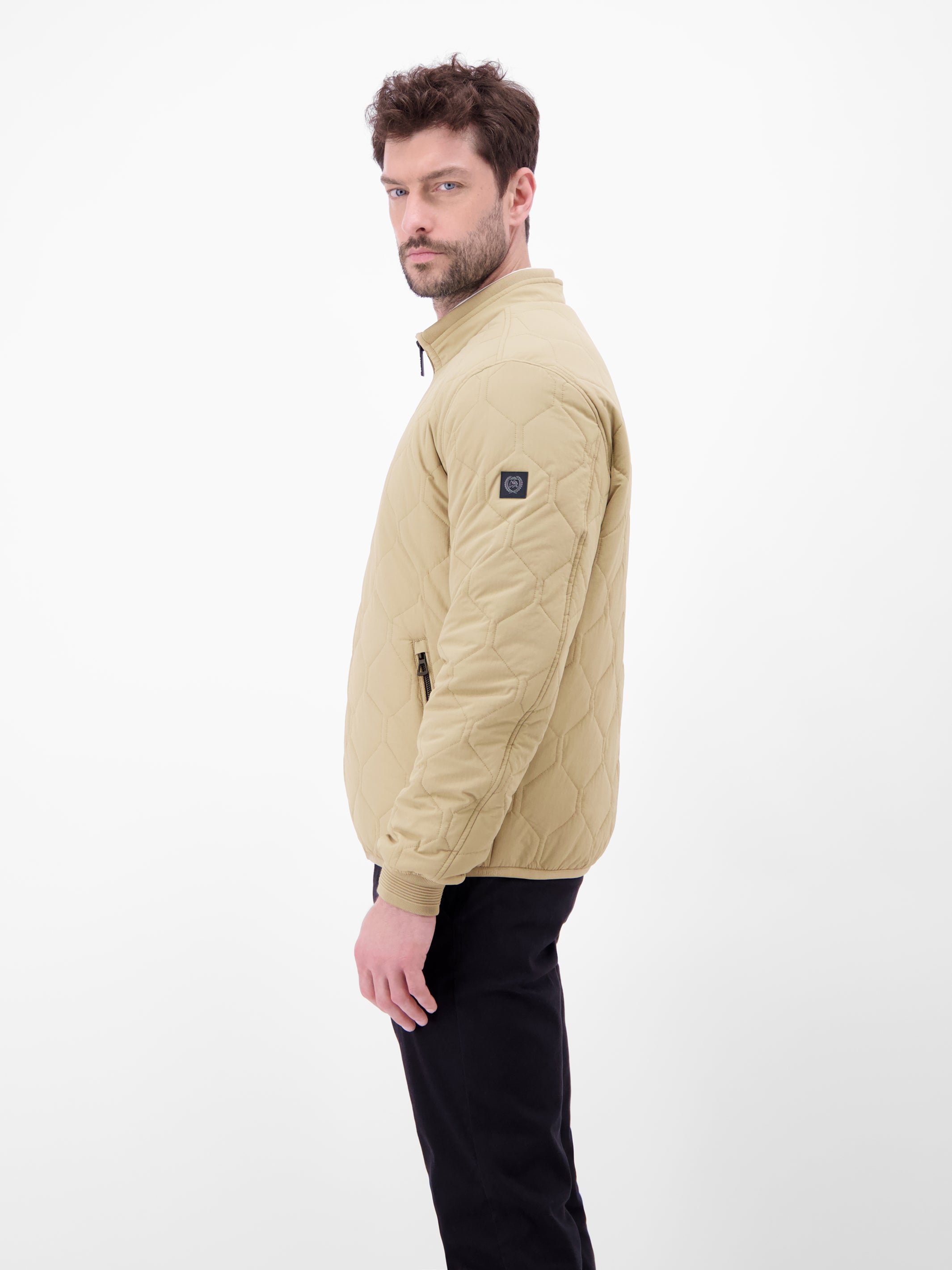 Outdoorjacke in modernem Wabenstepp - Steppjacke