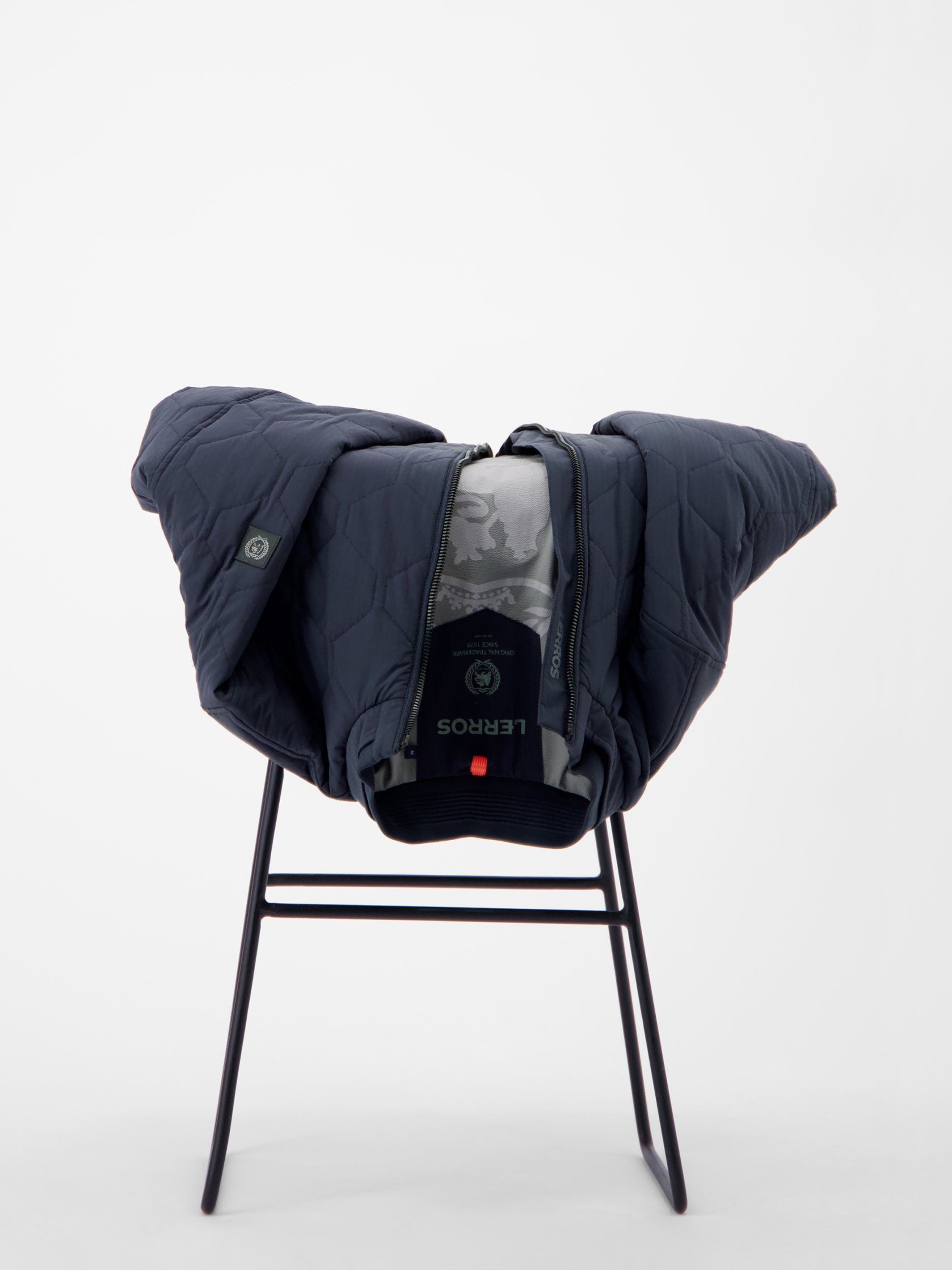 Outdoorjacke in modernem Wabenstepp - Steppjacke