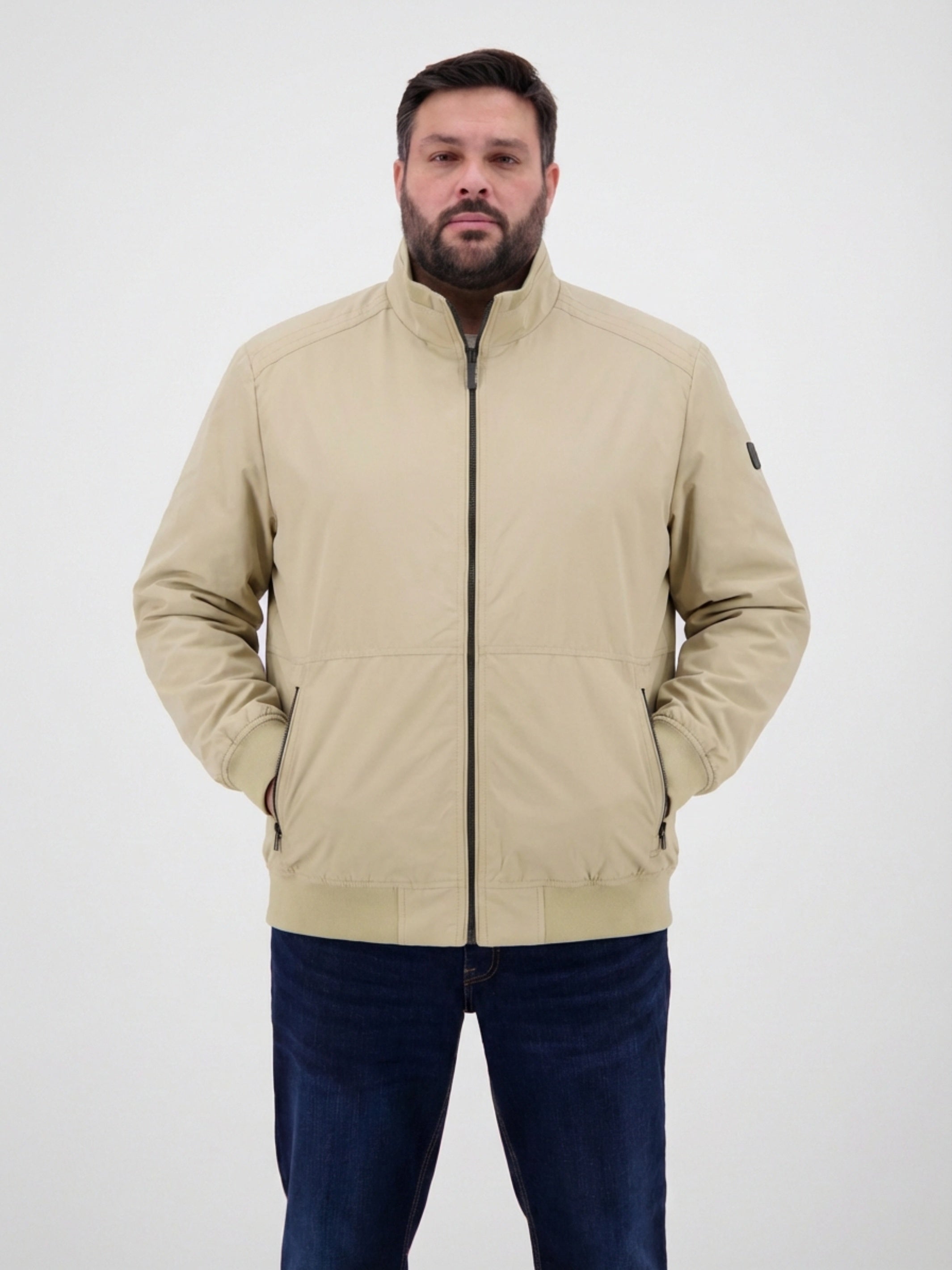 Blouson leicht gefüttert in GROSSEN GRÖSSEN - Leichte Jacke