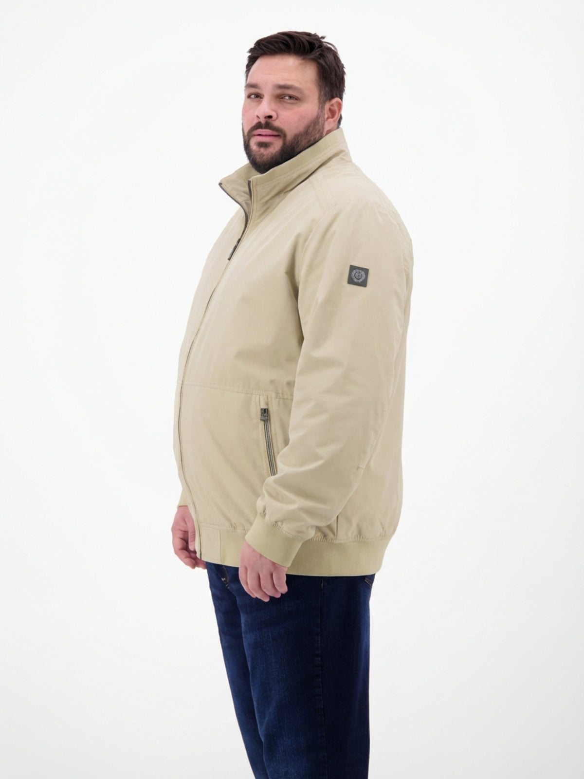 Blouson leicht gefüttert in GROSSEN GRÖSSEN - Leichte Jacke