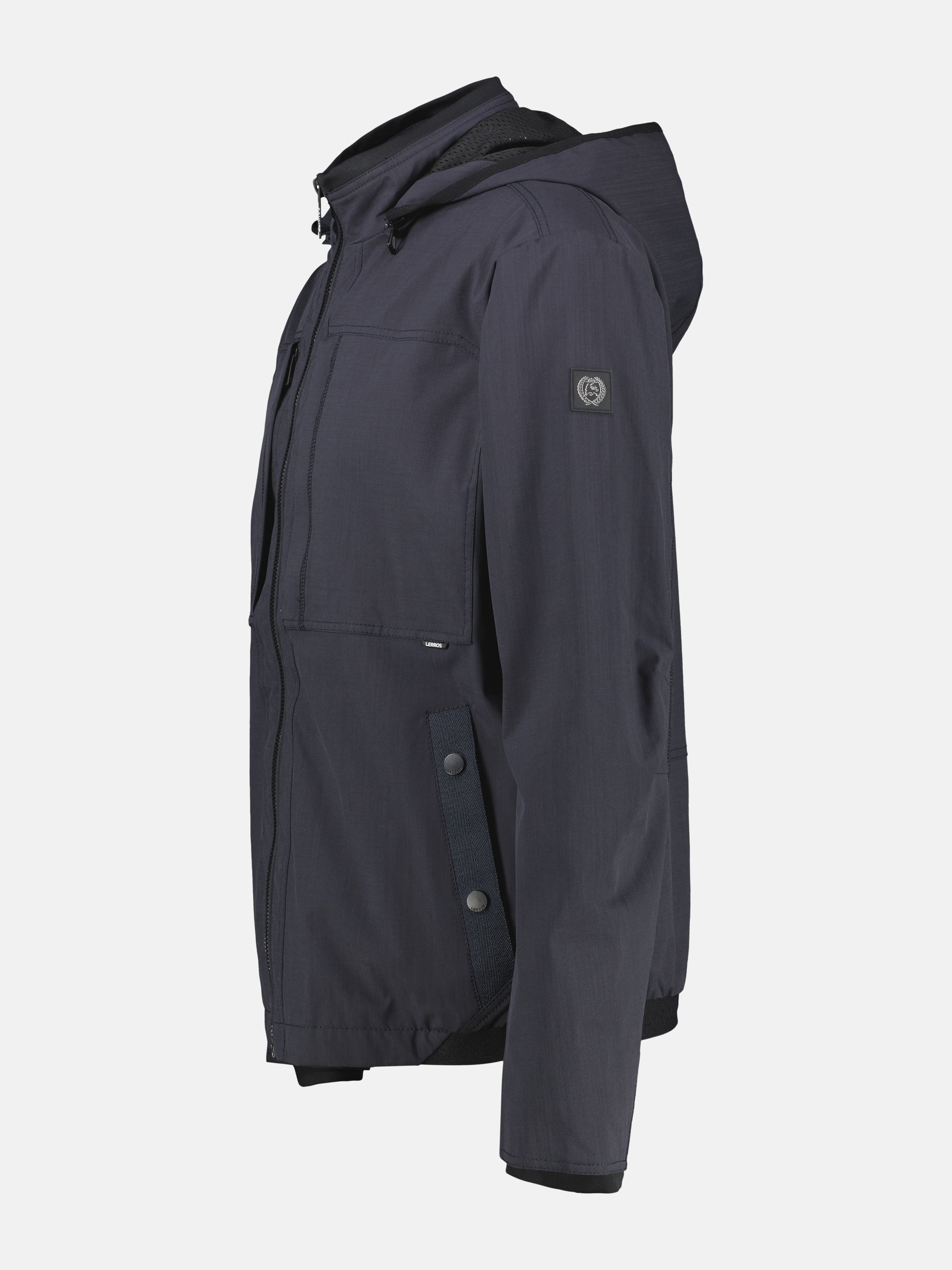 Outdoor-Shell mit abnehmbarer Kapuze - Funktionsjacke