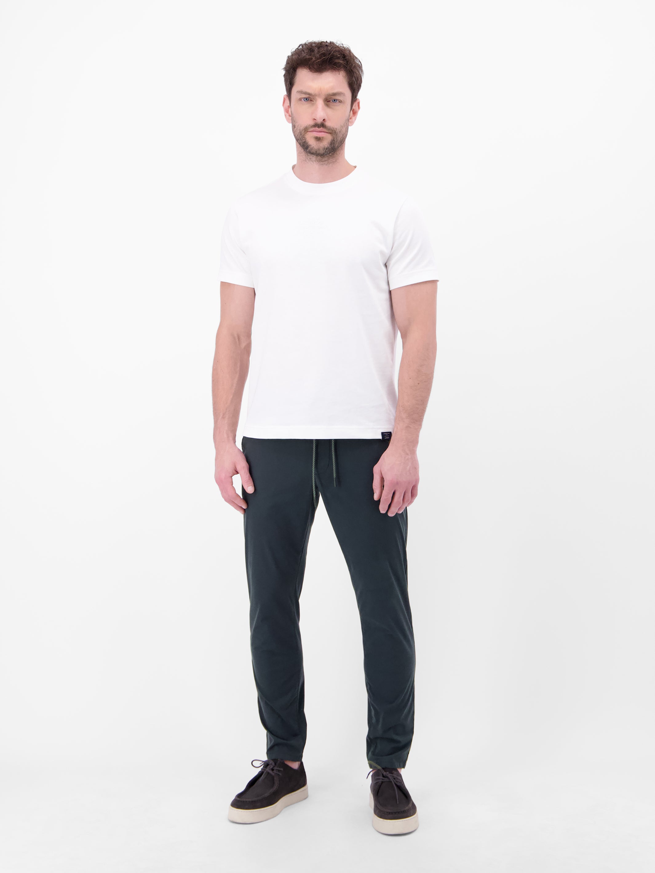 Leichte Chino mit Kordelzug - 